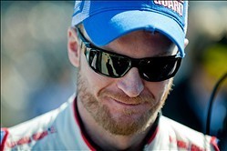 Feb 17, 2013; Daytona Beach, FL, USA; Sprint Cup Series driver Dale Earnhardt Jr. (88) during qualifying for the Daytona 500 at Daytona International Speedway.  Mandatory Credit: Kevin Liles-USA TODAY Sports
