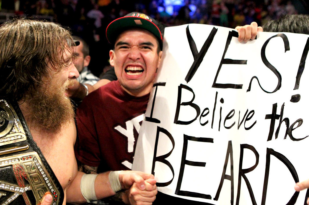 daniel bryan and a big fan