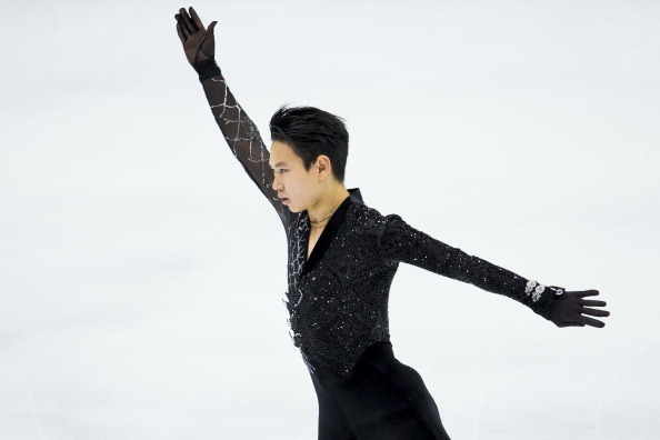 TAIPEI, TAIWAN - JANUARY 22:  Denis Ten of Kazakhstan competes in the Men Short Program event during the Four Continents Figure Skating Championships on January 22, 2014 in Taipei, Taiwan.  (Photo by Victor Fraile/Getty Images)
