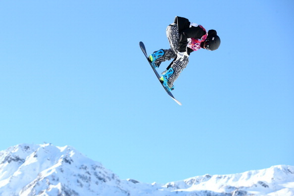 SOCHI, RUSSIA - FEBRUARY 06:  Peetu Piiroinen of Finland competes in the Men's Slopestyle Qualification during the Sochi 2014 Winter Olympics at Rosa Khutor Extreme Park on February 6, 2014 in Sochi, Russia.  (Photo by Cameron Spencer/Getty Images)