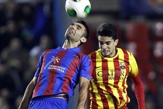 Marc Bartra should be restored to the centre of Barca's defence.