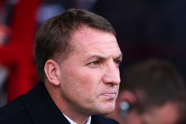 BOURNEMOUTH, ENGLAND - JANUARY 25:  Manager Brendan Rodgers of Liverpool looks on during the FA Cup Fourth Round match between Bournemouth and Liverpool at Goldsands Stadium on January 25, 2014 in Bournemouth, England.  (Photo by Ian Walton/Getty Images)