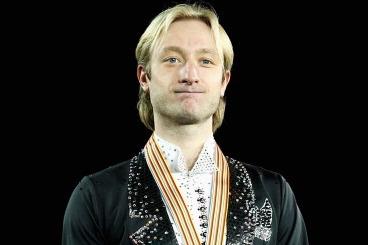 SHEFFIELD, ENGLAND - JANUARY 28:  Evgeni Plushenko of Russia poses with the Gold medal after winning the Mens Ice Dance Free Dance during the ISU European Figure Skating Championships at Motorpoint Arena on January 28, 2012 in Sheffield, England.  (Photo