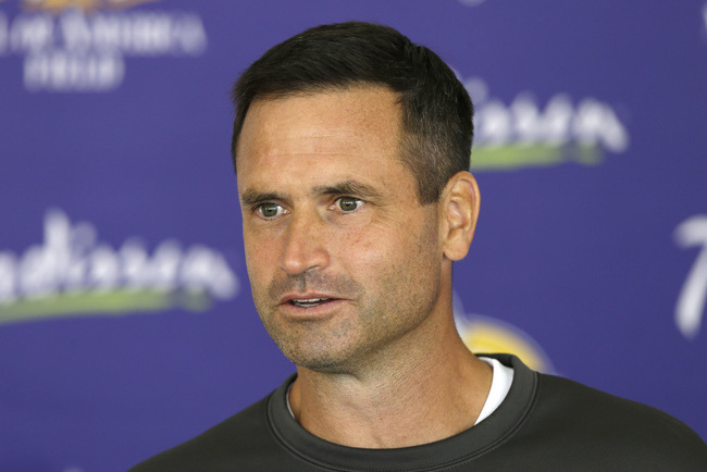 Vikings special teams coordinator Mike Priefer