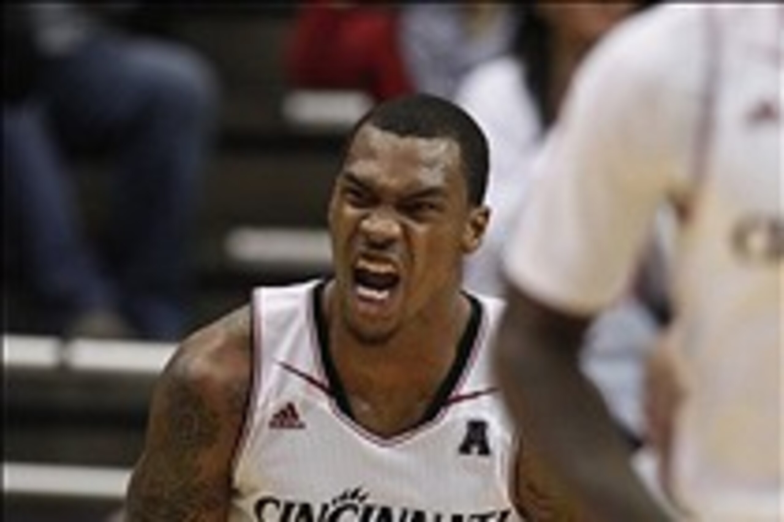 Feb 2, 2014; Cincinnati, OH, USA; Cincinnati Bearcats guard Sean Kilpatrick (23) reacts in the second half against the South Florida Bulls at FifthThird Arena. Cincinnati defeated South Florida 50-45. Mandatory Credit: Frank Victores-USA TODAY Sports