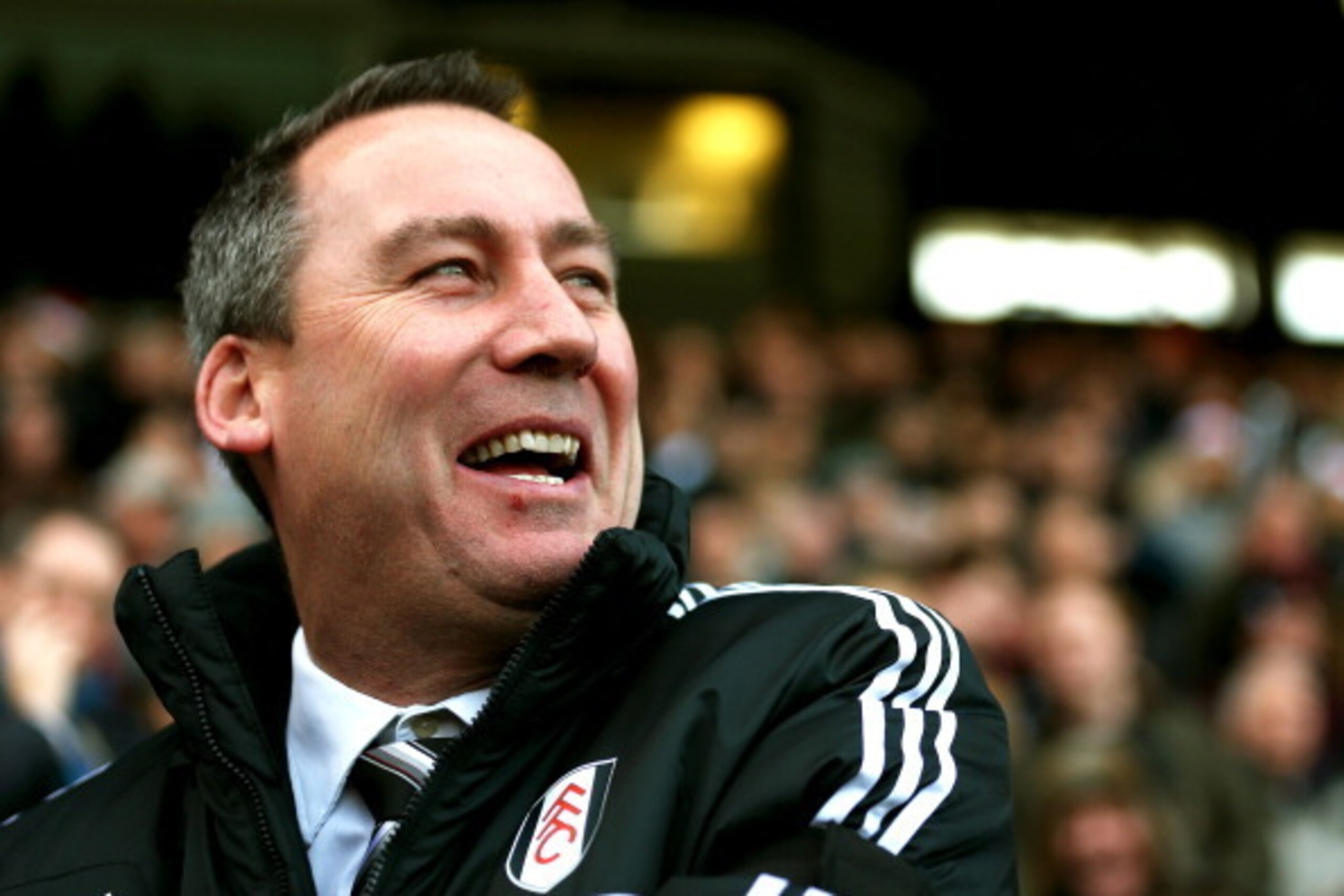LONDON, ENGLAND - DECEMBER 08:  Rene Meulensteen the Fulham manager looks on during the Barclays Premier League match between Fulham and Aston Villa at Craven Cottage on December 8, 2013 in London, England.  (Photo by Paul Gilham/Getty Images)