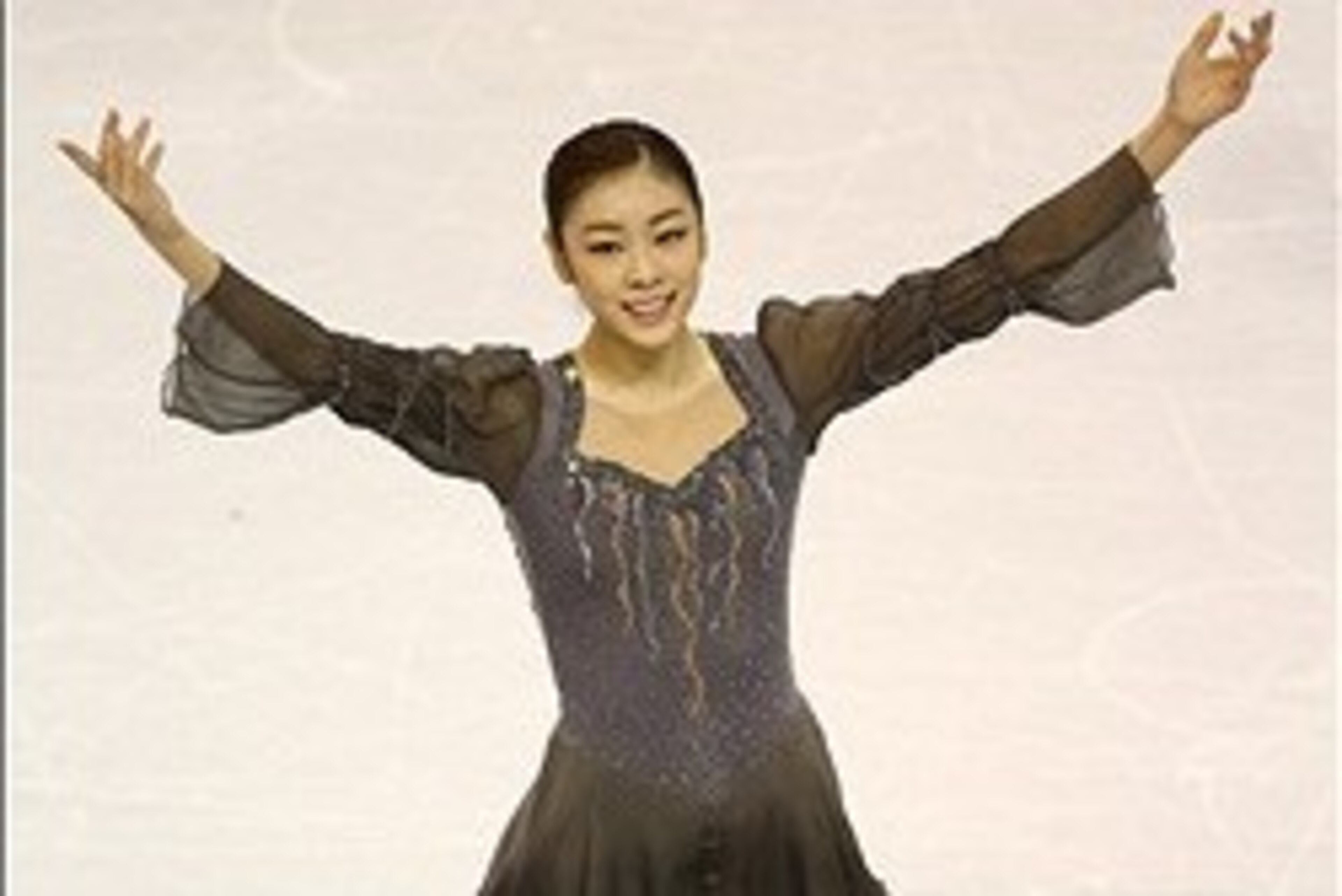 Mar 16, 2013; London, ON, Canada; Yuna Kim (KOR) skates during the ladies free program at the World Figure Skating Championships at Budweiser Gardens. Mandatory Credit: Tom Szczerbowski-USA TODAY Sports