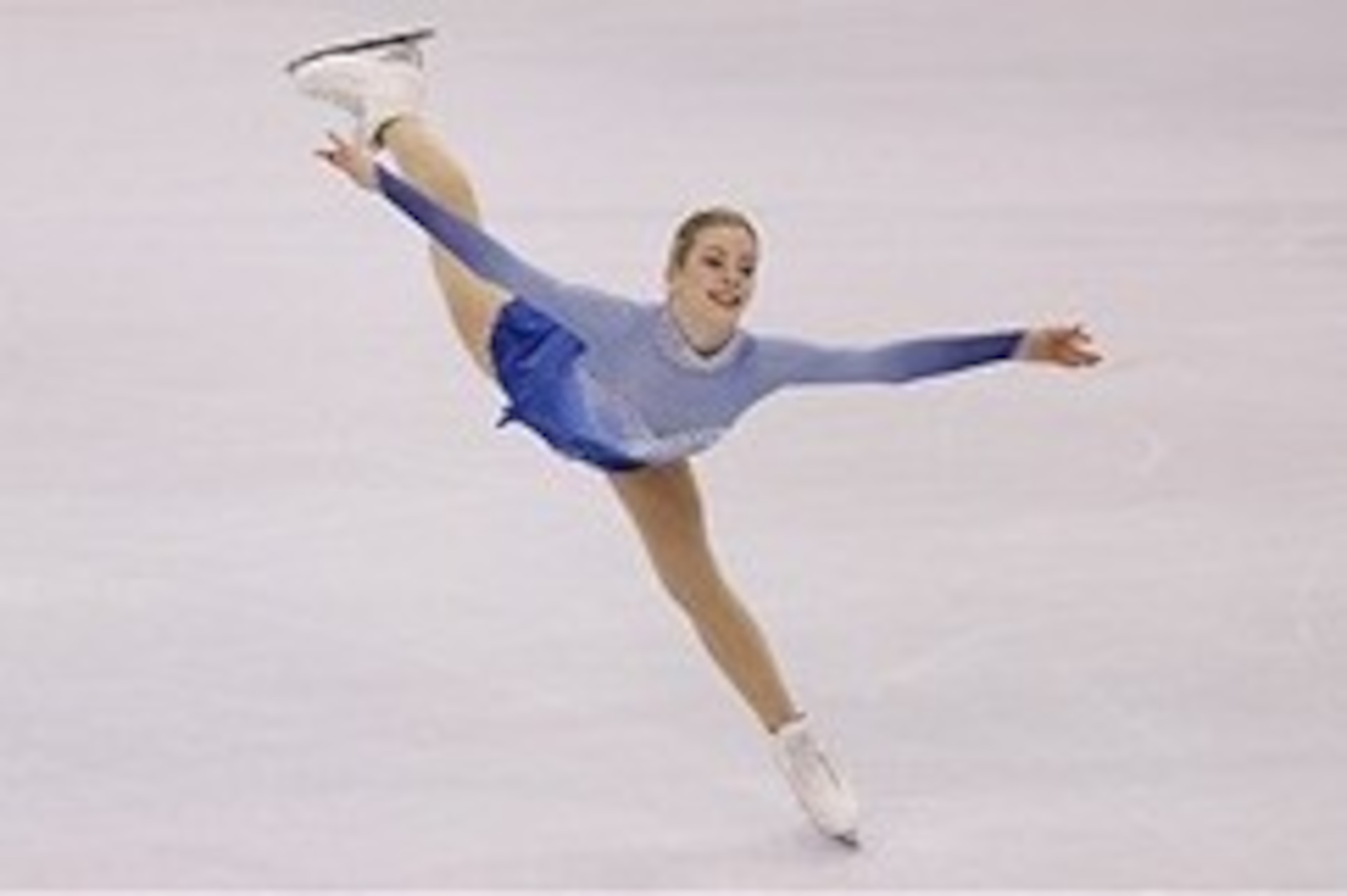 Jan 11, 2014; Boston, MA, USA;  Gracie Gold performs during the Ladies Free Skate at the TD Garden. Mandatory Credit: Winslow Townson-USA TODAY Sports