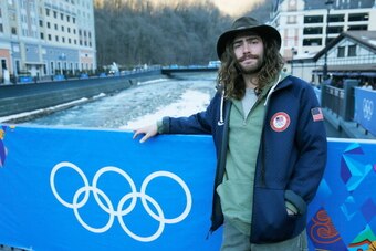 SOCHI, RUSSIA - FEBRUARY 06:  (BROADCAST-OUT)   Danny Davis of the USA Snowboarding team poses in the Rosa Khutor Mountain Village ahead of the Sochi 2014 Winter Olympics on February 6, 2014 in Sochi, Russia.  (Photo by Scott Halleran/Getty Images)