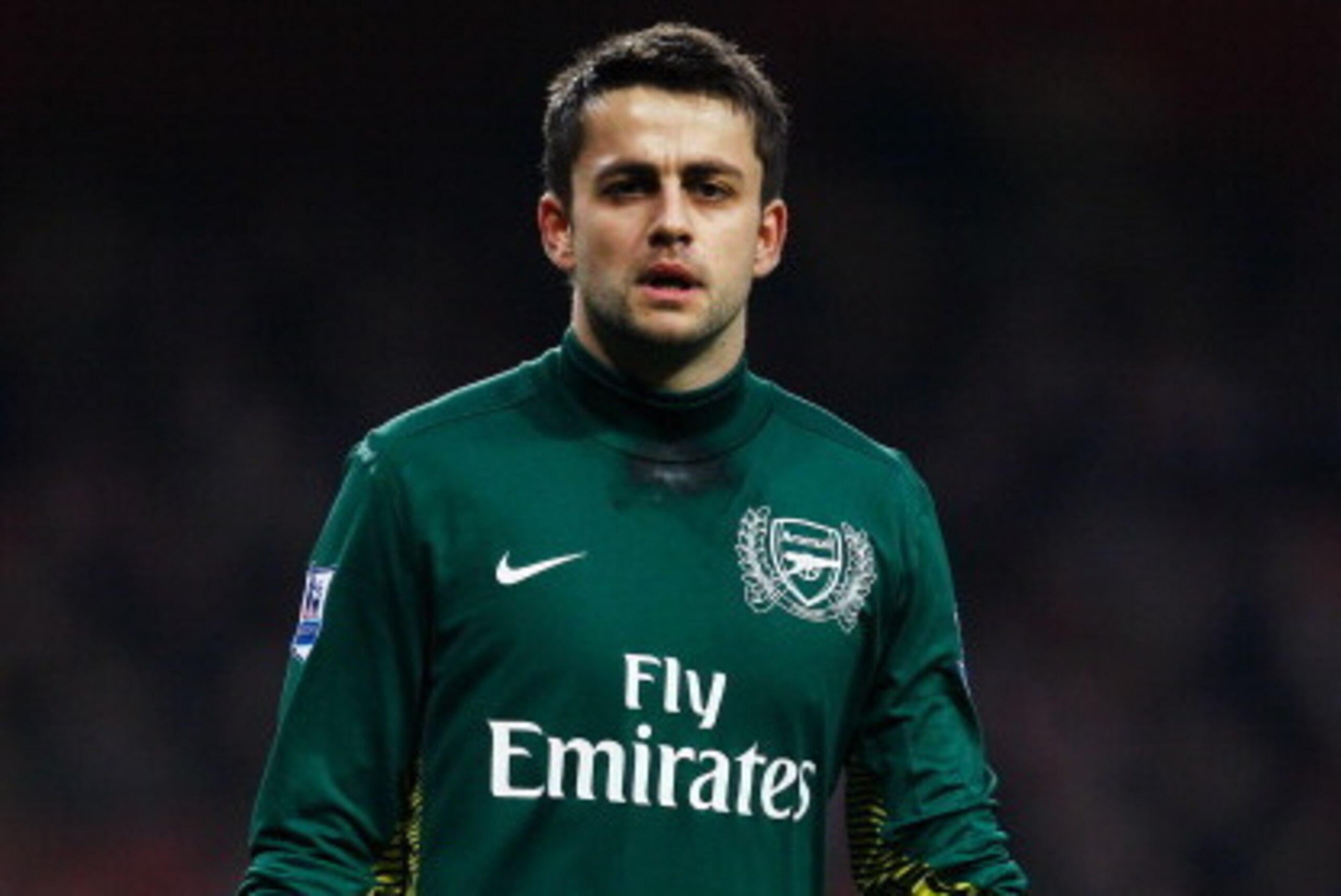LONDON, ENGLAND - JANUARY 29:  Lukasz Fabianski of Arsenal looks on during the FA Cup with Budweiser Fourth Round match between Arsenal and Aston Villa at Emirates Stadium on January 29, 2012 in London, England.  (Photo by Paul Gilham/Getty Images)