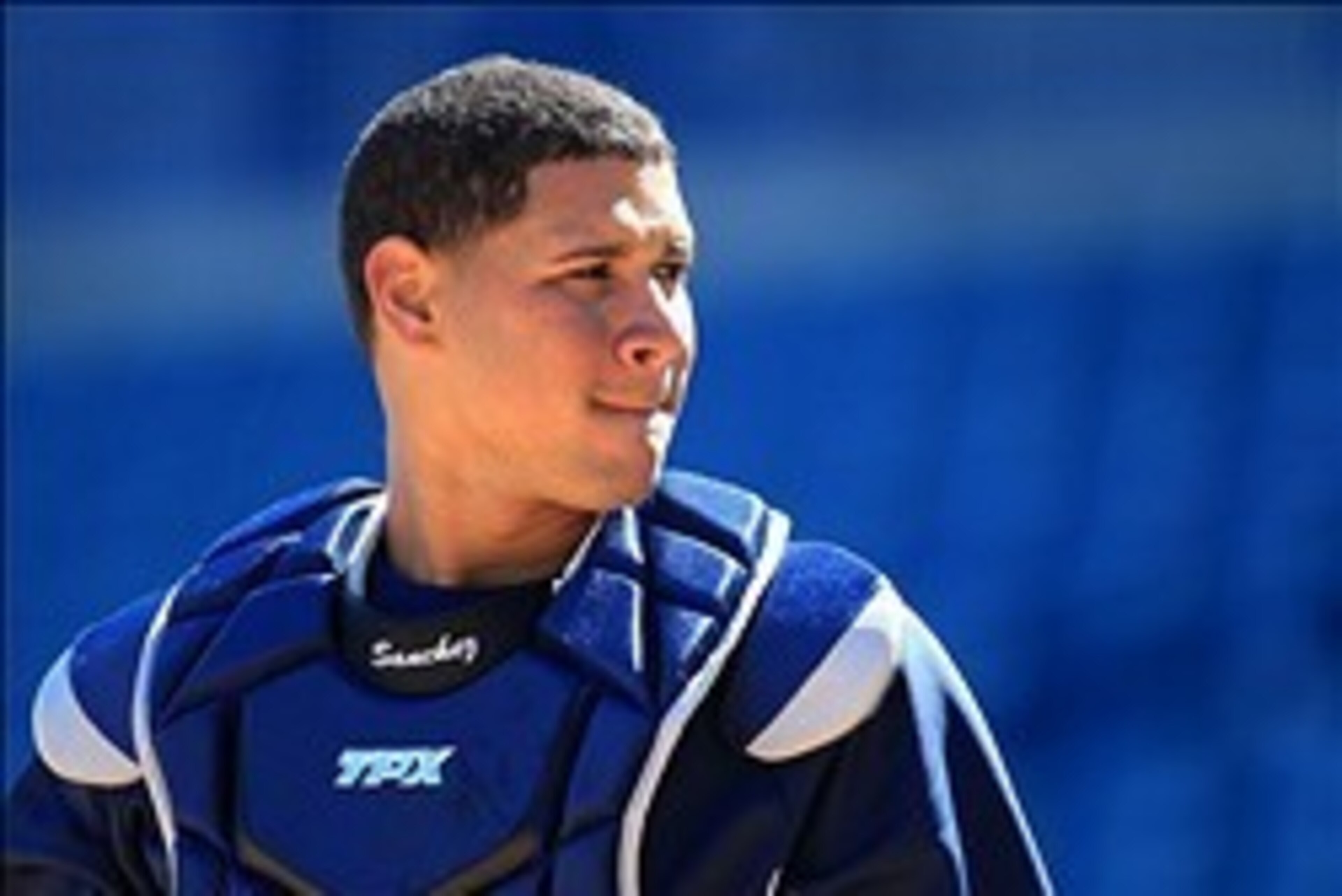 Feb 17, 2013; Tampa, FL, USA; New York Yankees catcher Gary Sanchez during spring training at Steinbrenner Field. Mandatory Credit: John Munson/THE STAR-LEDGER via USA TODAY Sports Feb 17, 2013; Tampa, FL, USA; New York Yankees catcher Gary Sanchez during spring training at Steinbrenner Field. Mandatory Credit: John Munson/THE STAR-LEDGER via USA TODAY Sports
