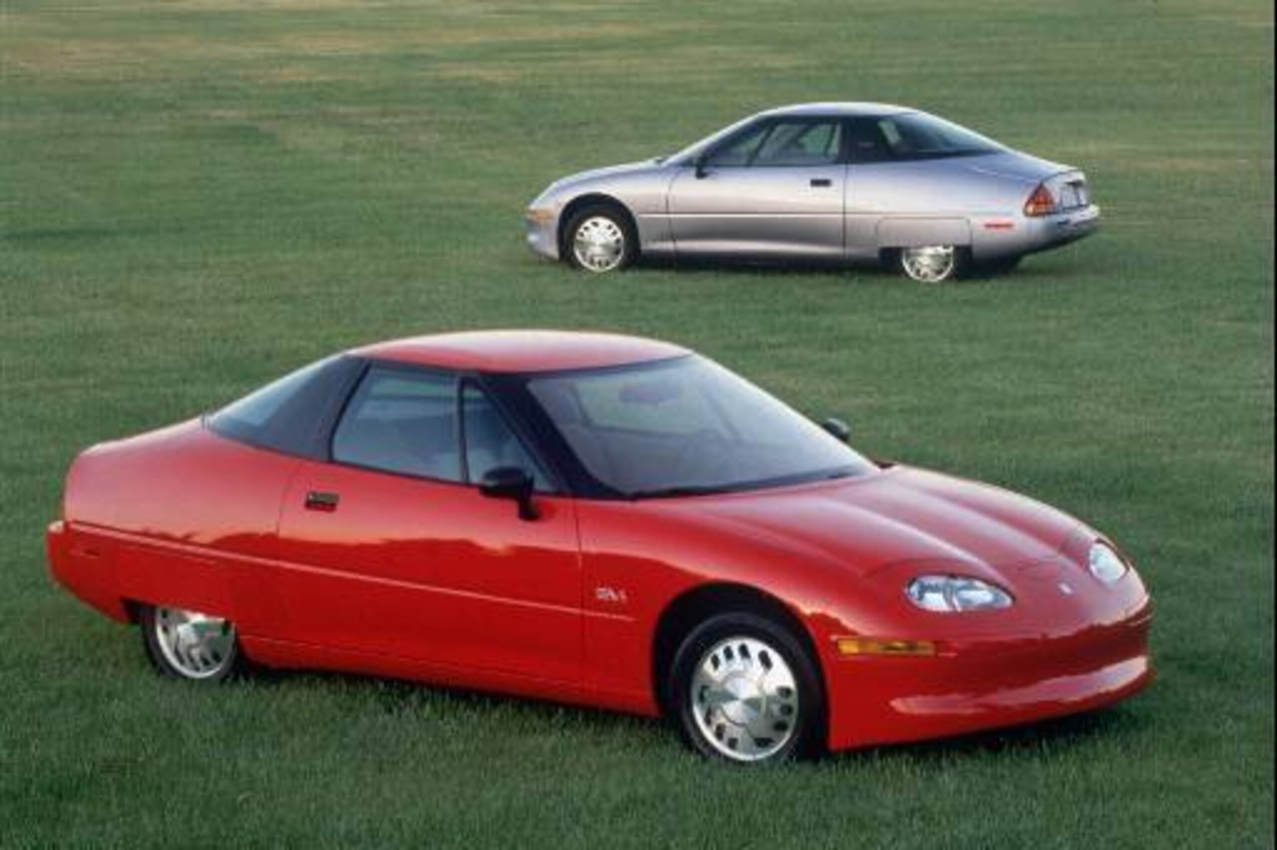 The original electric car, the EV1. Its death was suspiciously similar to the Pistons'. The original electric car, the EV1. Its death was suspiciously similar to the Pistons'.