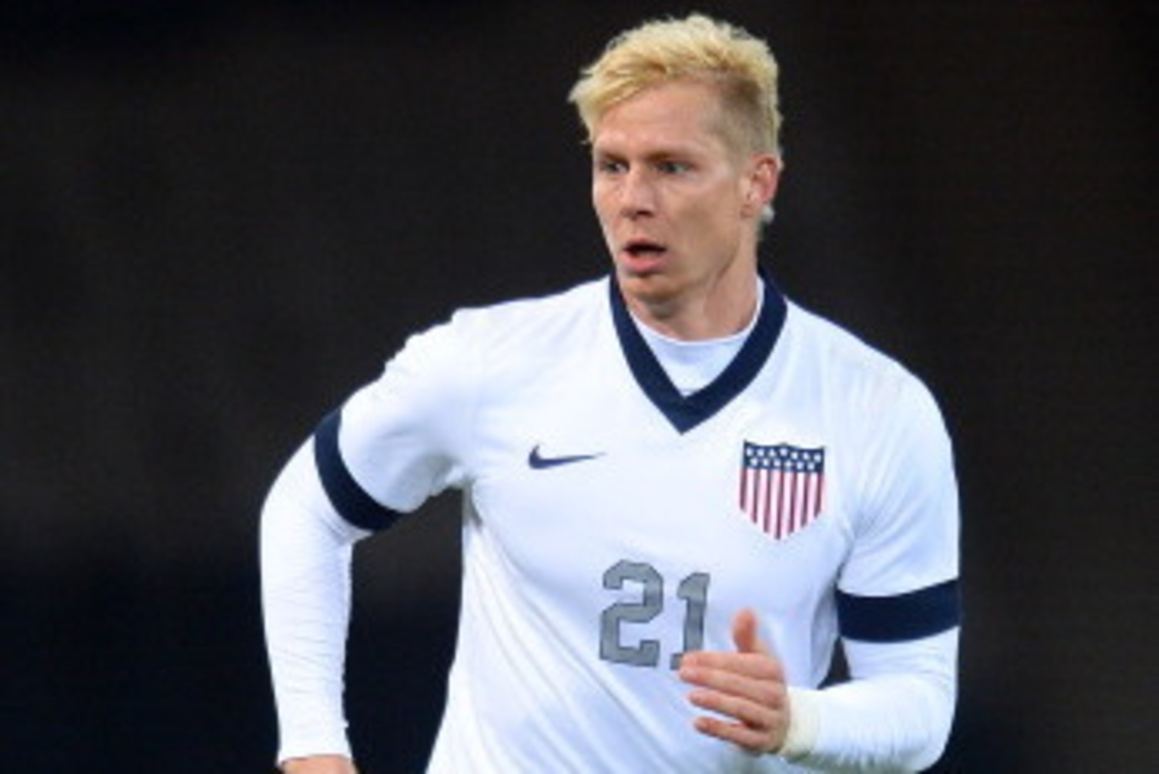 GLASGOW, SCOTLAND - NOVEMBER 15 : Brek Shea of USA in action during the International Friendly match between Scotland and USA at Hampden Park on November 15, 2013. (Photo by Mark Runnacles/Getty Images) GLASGOW, SCOTLAND - NOVEMBER 15 : Brek Shea of USA in action during the International Friendly match between Scotland and USA at Hampden Park on November 15, 2013. (Photo by Mark Runnacles/Getty Images)
