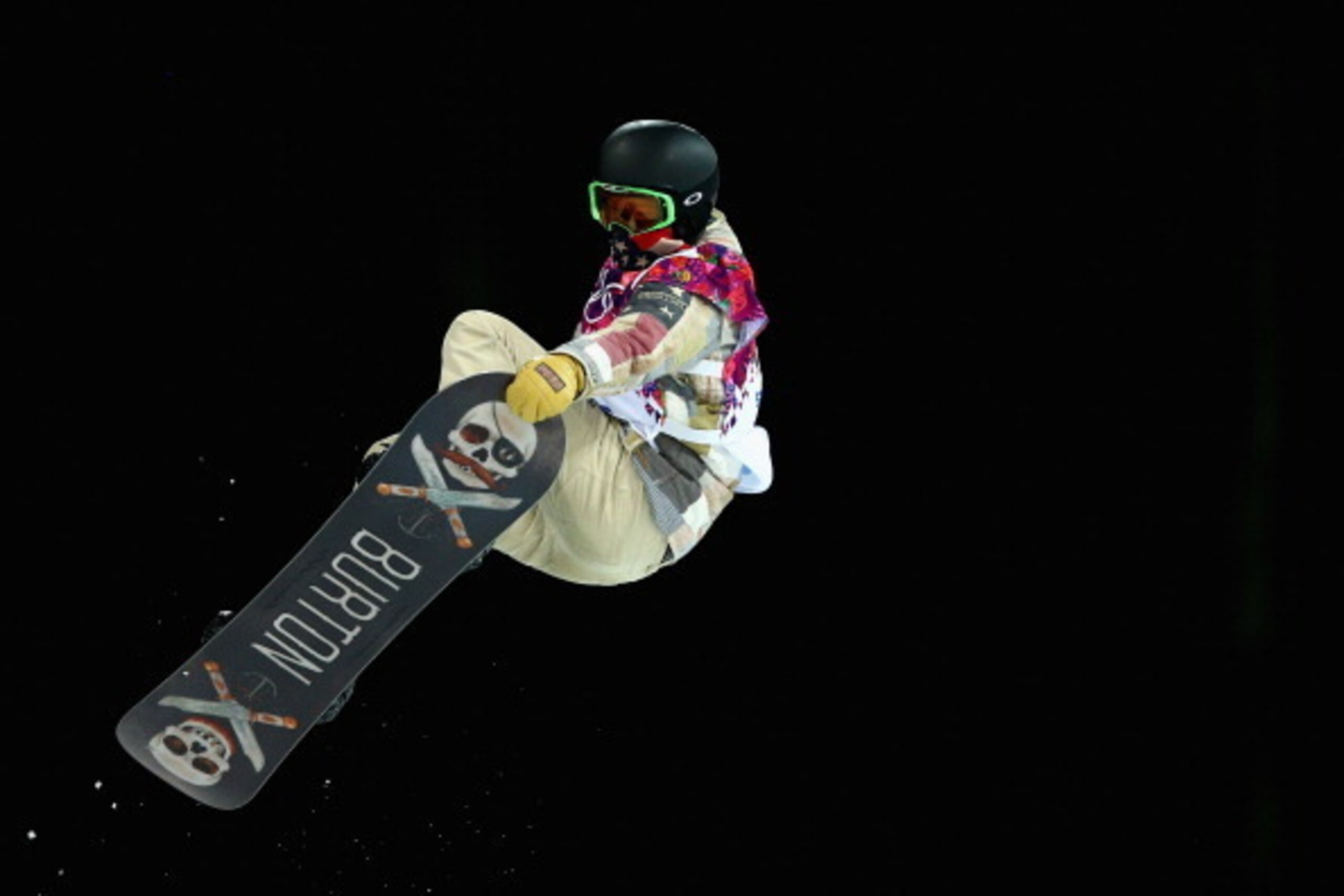 SOCHI, RUSSIA - FEBRUARY 10:  Shaun White of the United States trains during Snowboard Halfpipe practice during day 3 of the Sochi 2014 Winter Olympics at Rosa Khutor Extreme Park on February 8, 2014 in Sochi, Russia.  (Photo by Cameron Spencer/Getty Imag