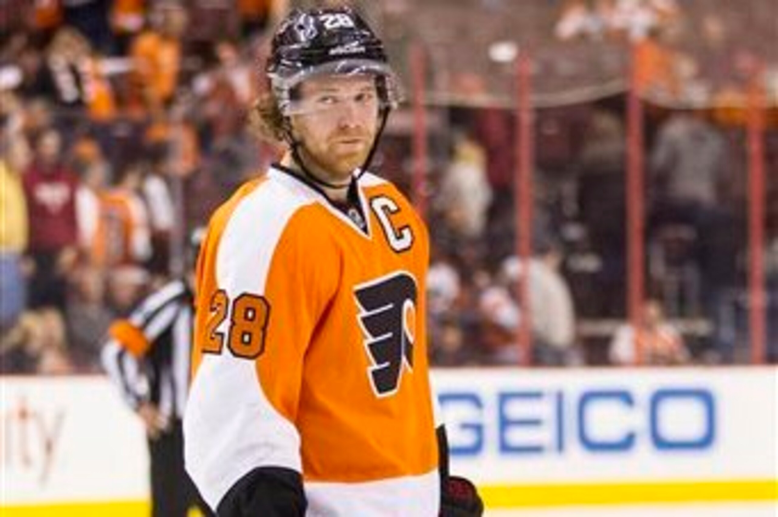 Claude Giroux was heartbroken whe left off this year's Canadian team.