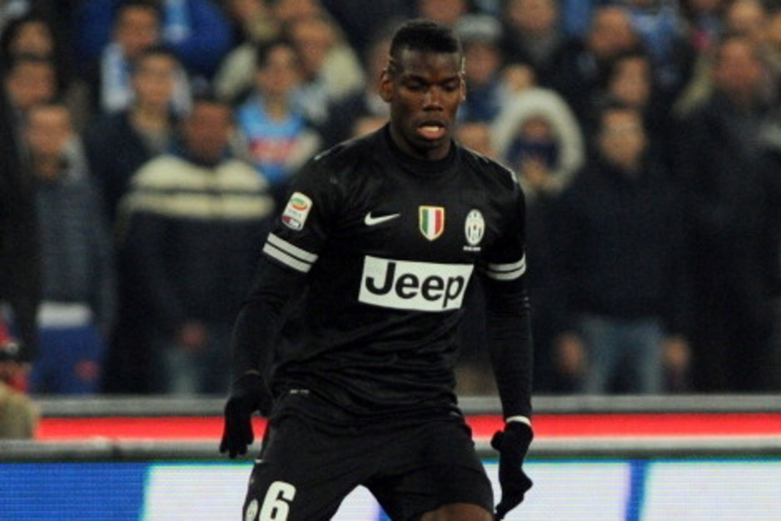 NAPLES, ITALY - MARCH 01: Paul Pogba of Juventus in action during the Serie A match between SSC Napoli vs Juventus FC at Stadio San Paolo on March 1, 2013 in Naples, Italy. (Photo by Giuseppe Bellini/Getty Images) NAPLES, ITALY - MARCH 01: Paul Pogba of Juventus in action during the Serie A match between SSC Napoli vs Juventus FC at Stadio San Paolo on March 1, 2013 in Naples, Italy. (Photo by Giuseppe Bellini/Getty Images)