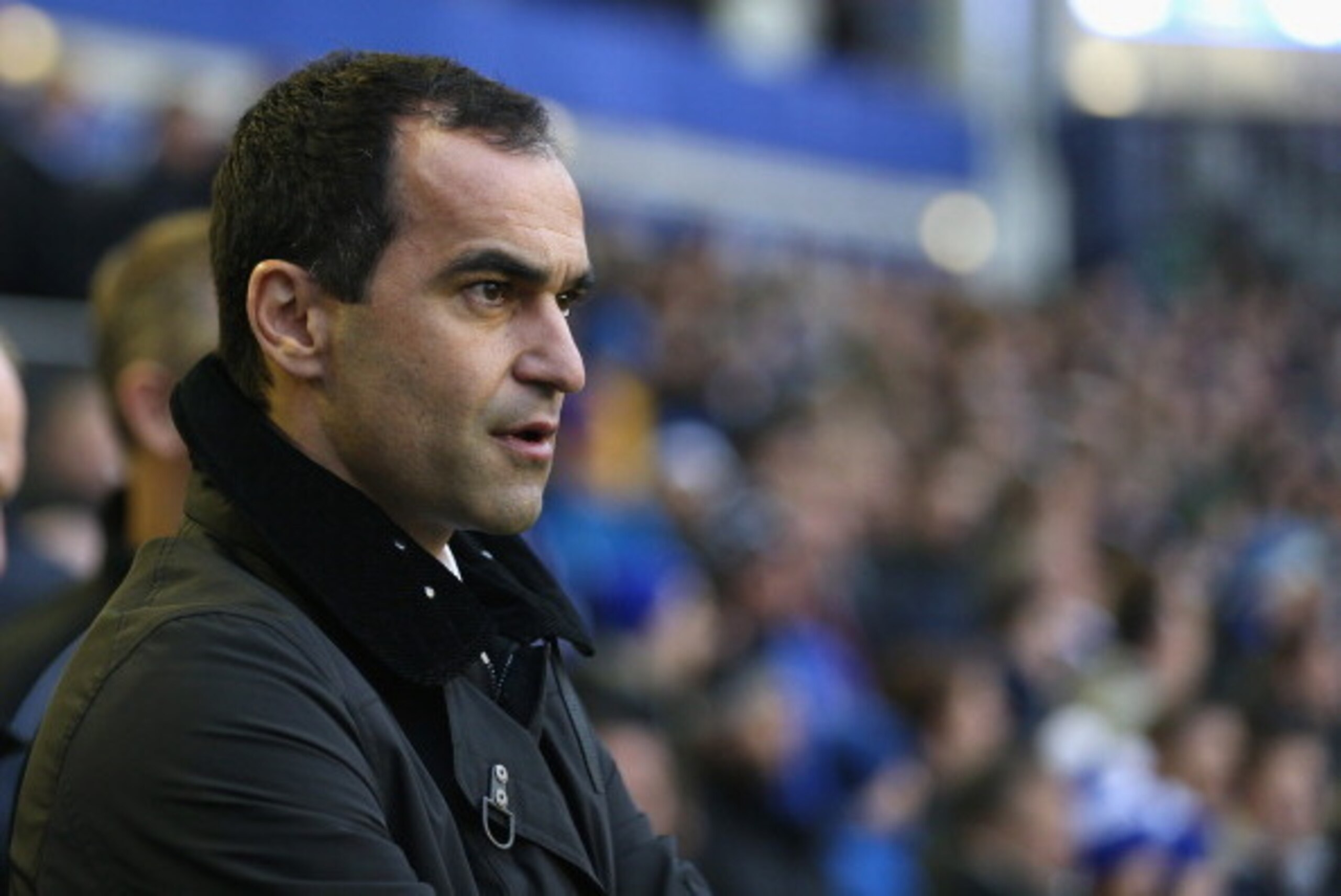 LIVERPOOL, ENGLAND - DECEMBER 26:  Everton manager Roberto Martinez during the Barclays Premier League match between Everton and Sunderland at Goodison Park on December 26, 2013 in Liverpool, England.  (Photo by Clive Brunskill/Getty Images)