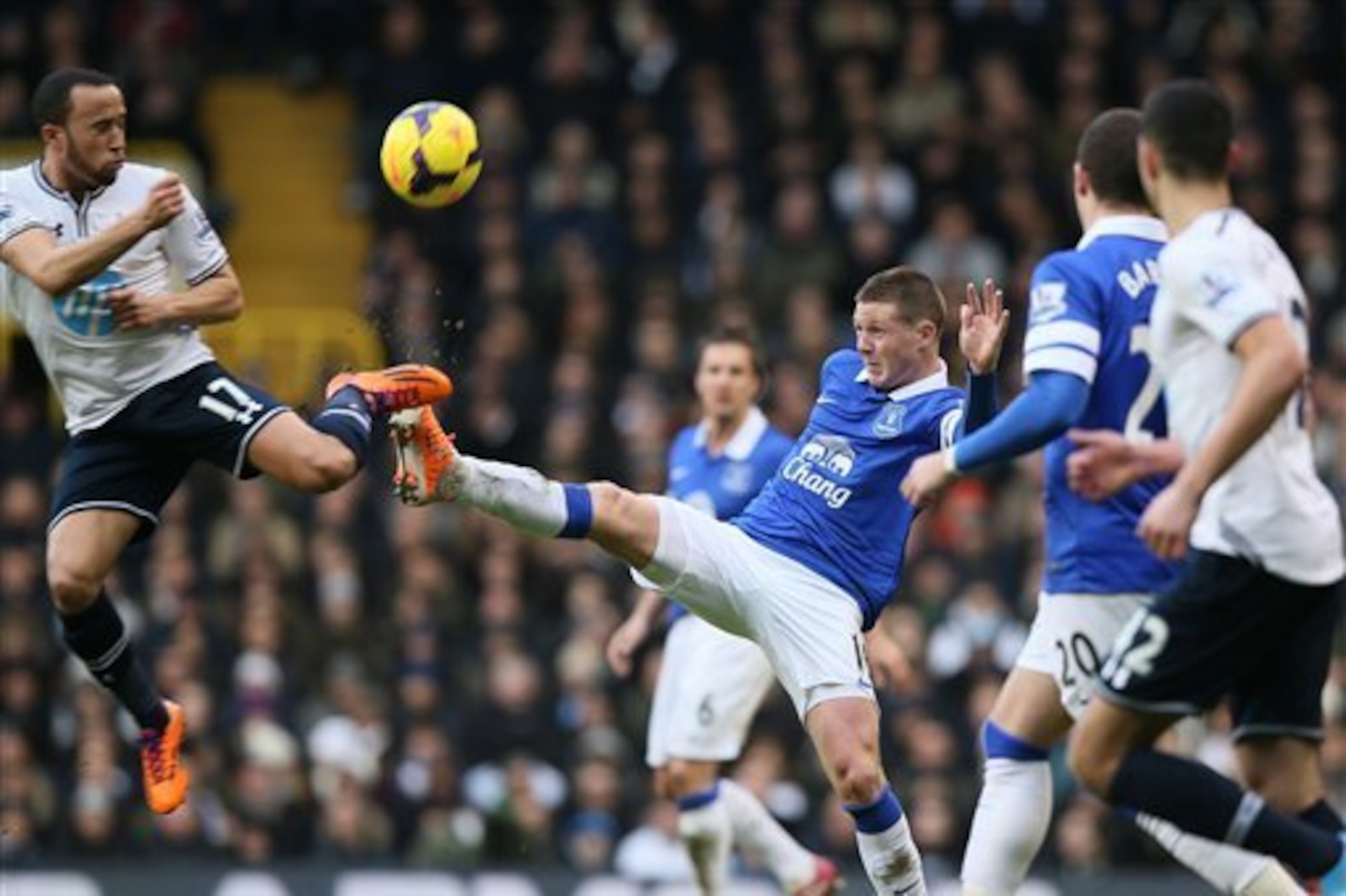 Andros Townsend was back in action against Everton and may well start against Newcastle.