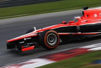 KUALA LUMPUR, MALAYSIA - MARCH 24:  Jules Bianchi of France and Marussia drives during the Malaysian Formula One Grand Prix at the Sepang Circuit on March 24, 2013 in Kuala Lumpur, Malaysia.  (Photo by Mark Thompson/Getty Images)
