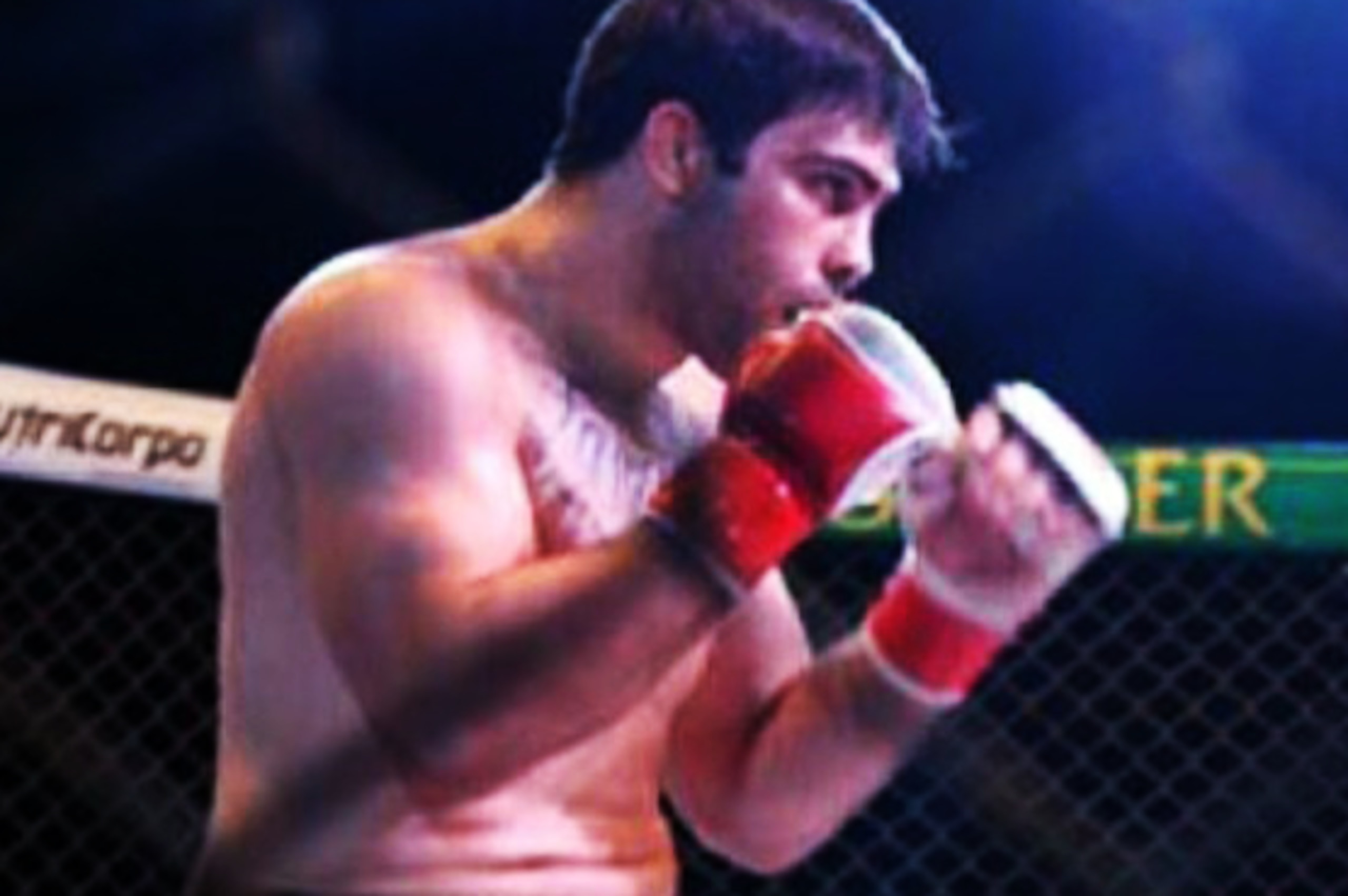 Luiz de Franca in one of his MMA bouts.