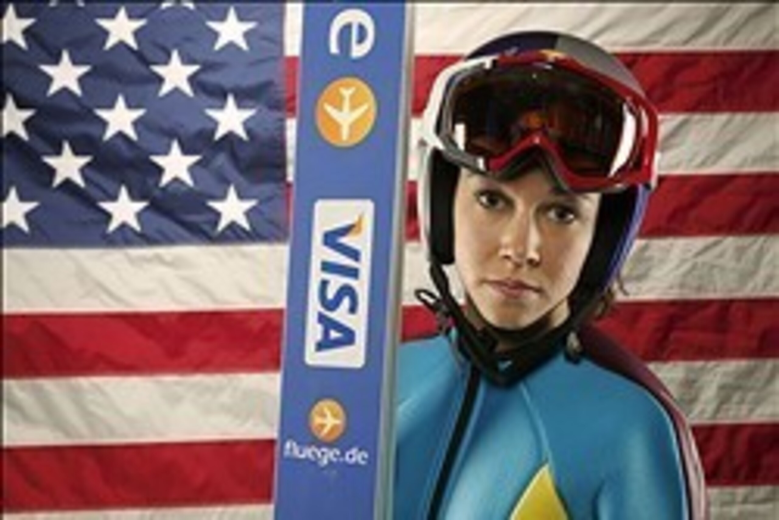 Oct 1, 2013; Park City, UT, USA; Team USA women's ski jumper Sarah Hendrickson poses during a portrait session at the Team USA Media Summit at Canyons Grand Summit Hotel. Mandatory Credit: Russ Isabella-USA TODAY Sports