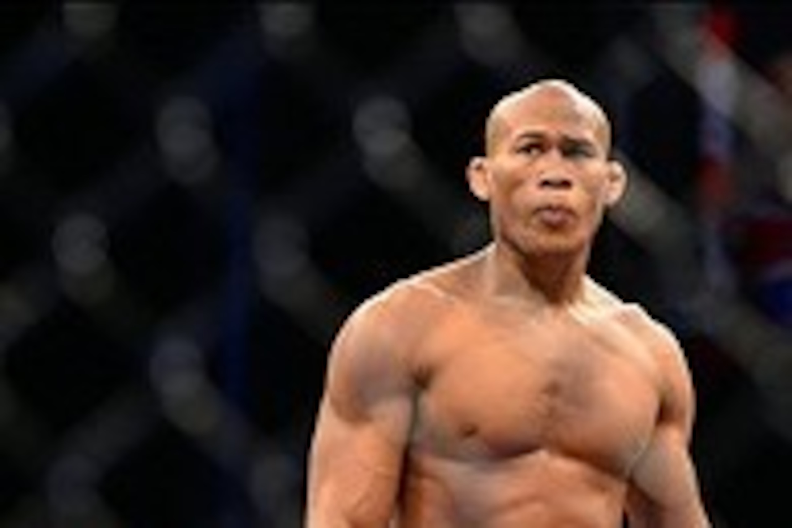 Sep 4, 2013; Belo Horizonte, BRAZIL; Ronaldo Jacare Souza enters his fight against Yushin Okami (not pictured) during UFC Fight Night at Mineirinho Arena. Mandatory Credit: Jason Silva-USA TODAY Sports