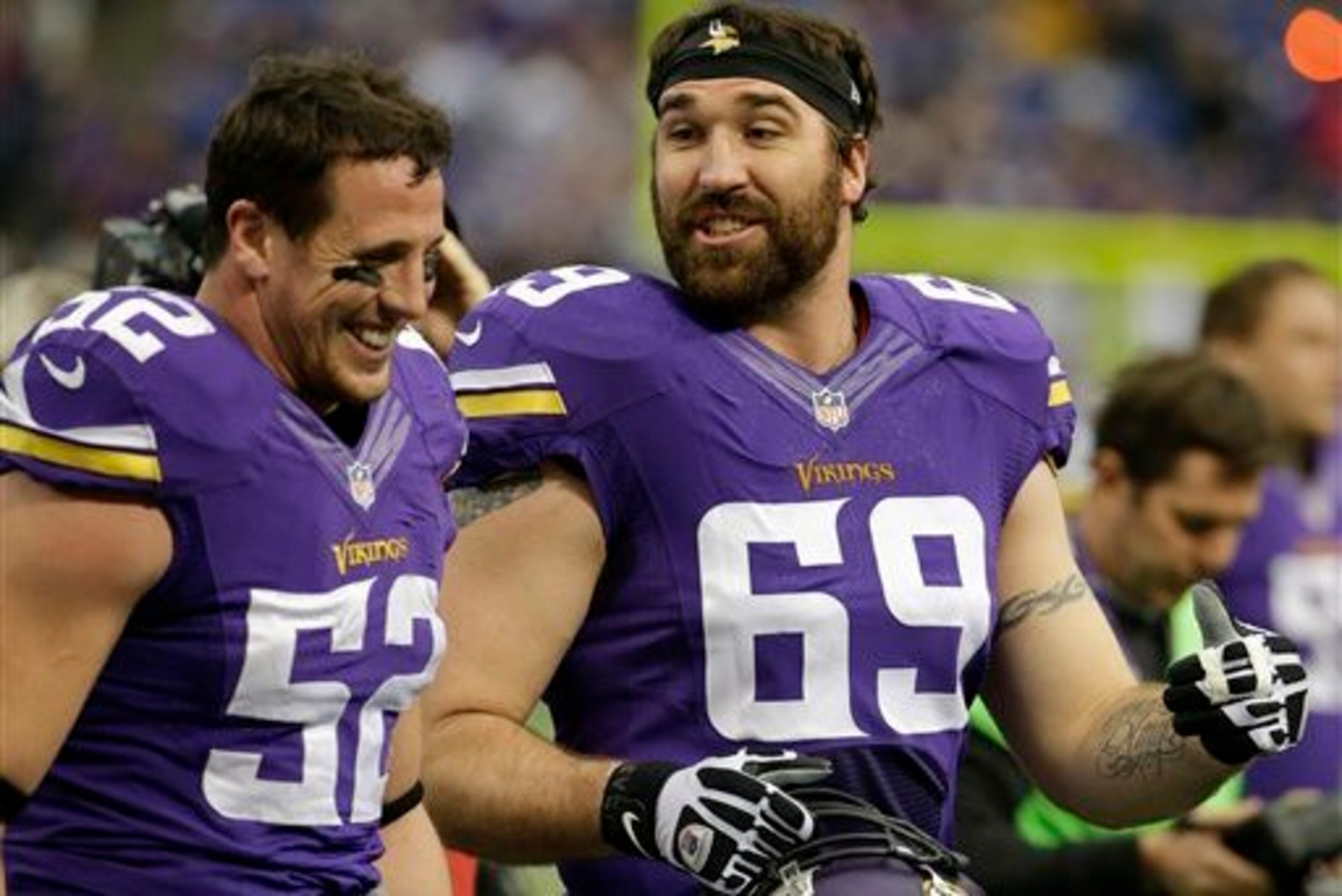 Smiling was rare on Minnesota's defense in 2013. Smiling was rare on Minnesota's defense in 2013.