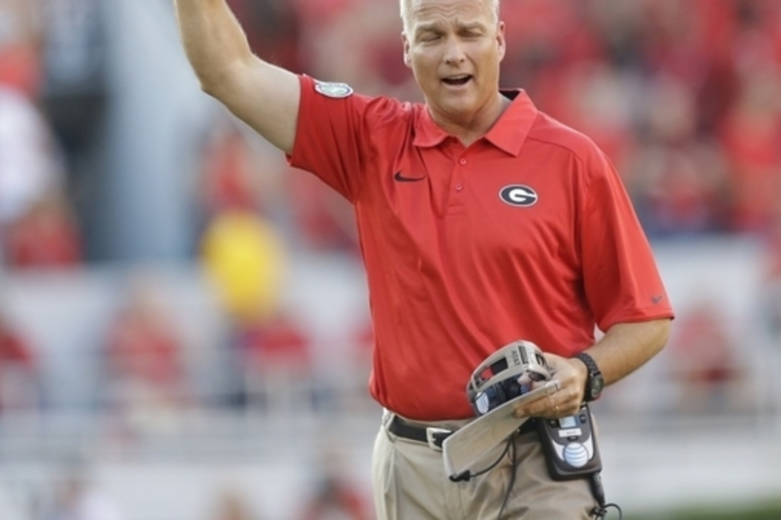Georgia head coach Mark Richt.