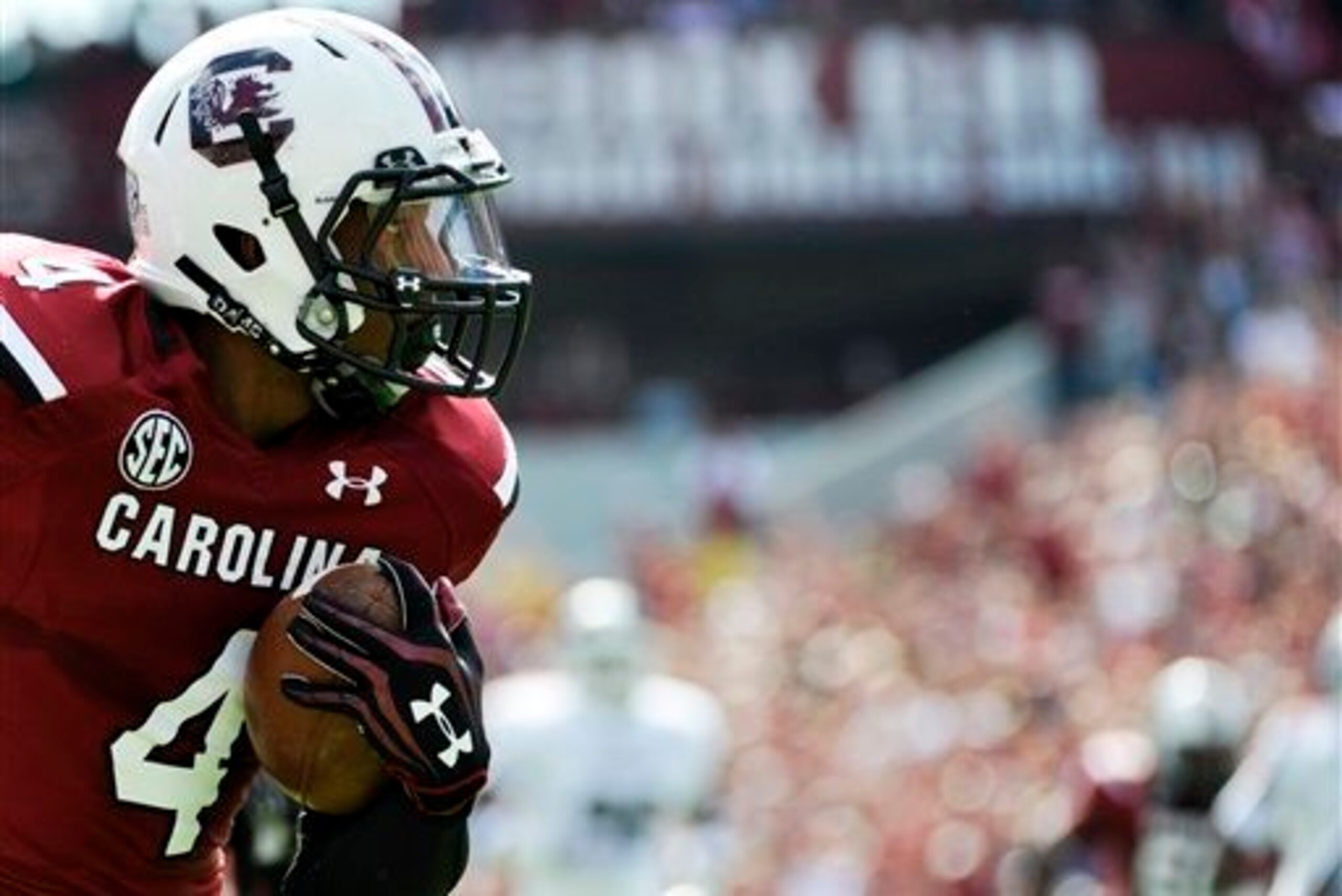 South Carolina WR Shaq Roland South Carolina WR Shaq Roland