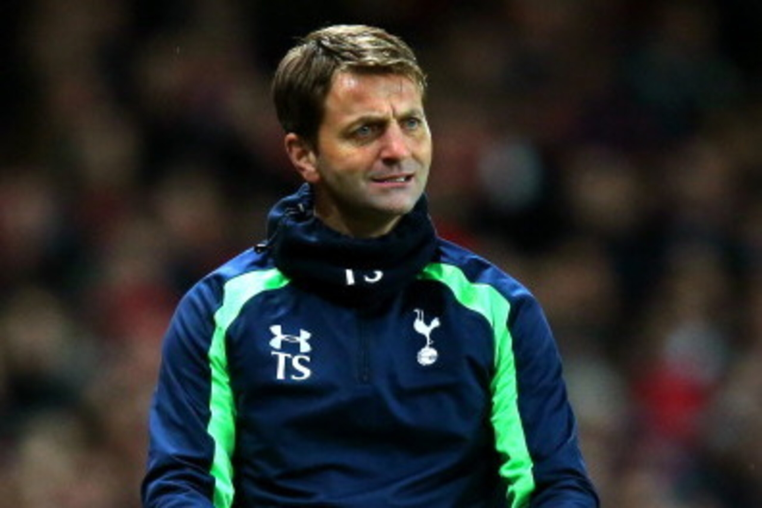 LONDON, ENGLAND - JANUARY 04:  Tim Sherwood the Tottenham manager looks on during the Budweiser FA Cup match between Arsenal and Tottenham Hotspur at Emirates Stadium on January 4, 2014 in London, England.  (Photo by Clive Rose/Getty Images)