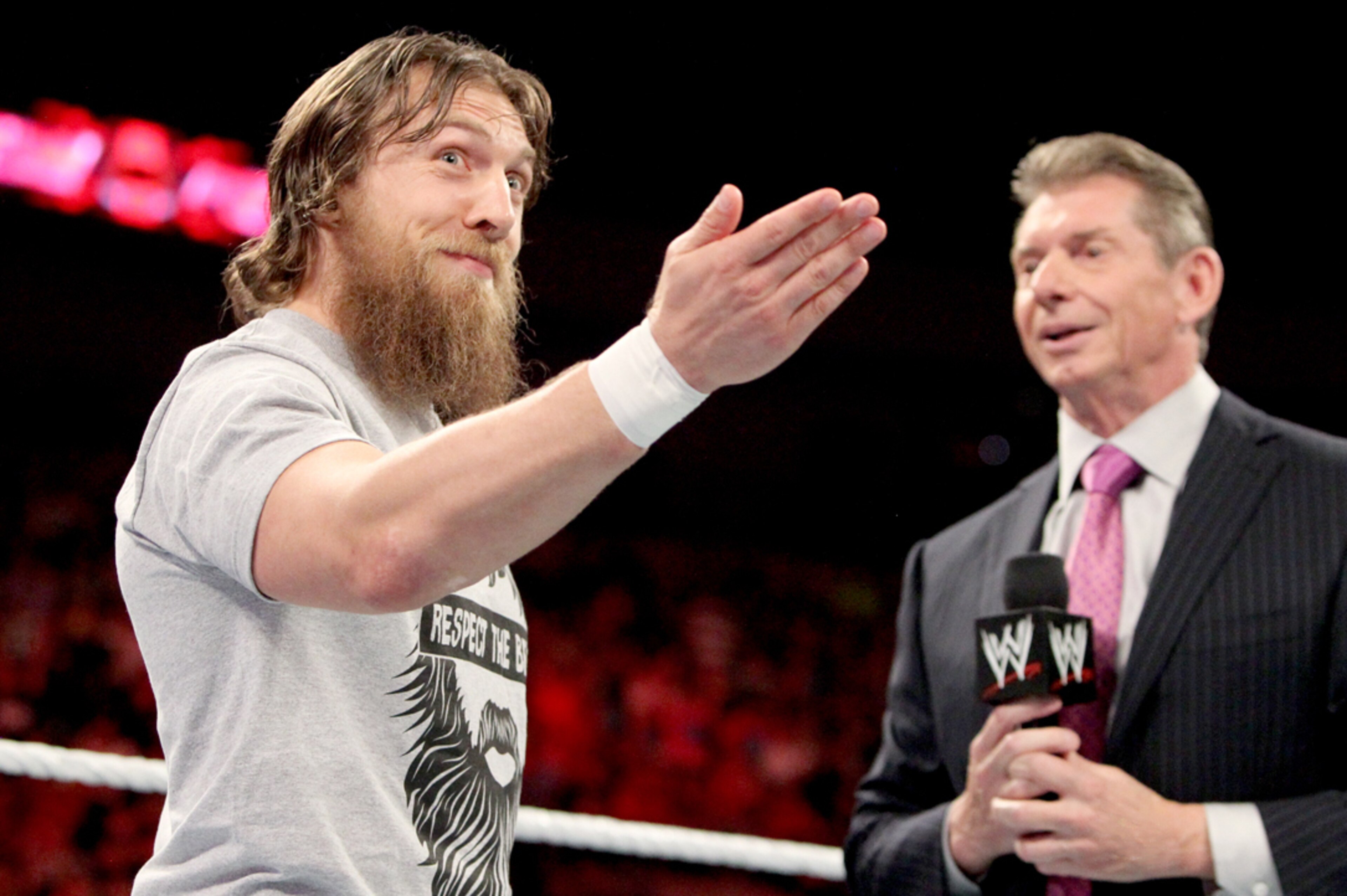 Daniel Bryan and Vince McMahon Daniel Bryan and Vince McMahon