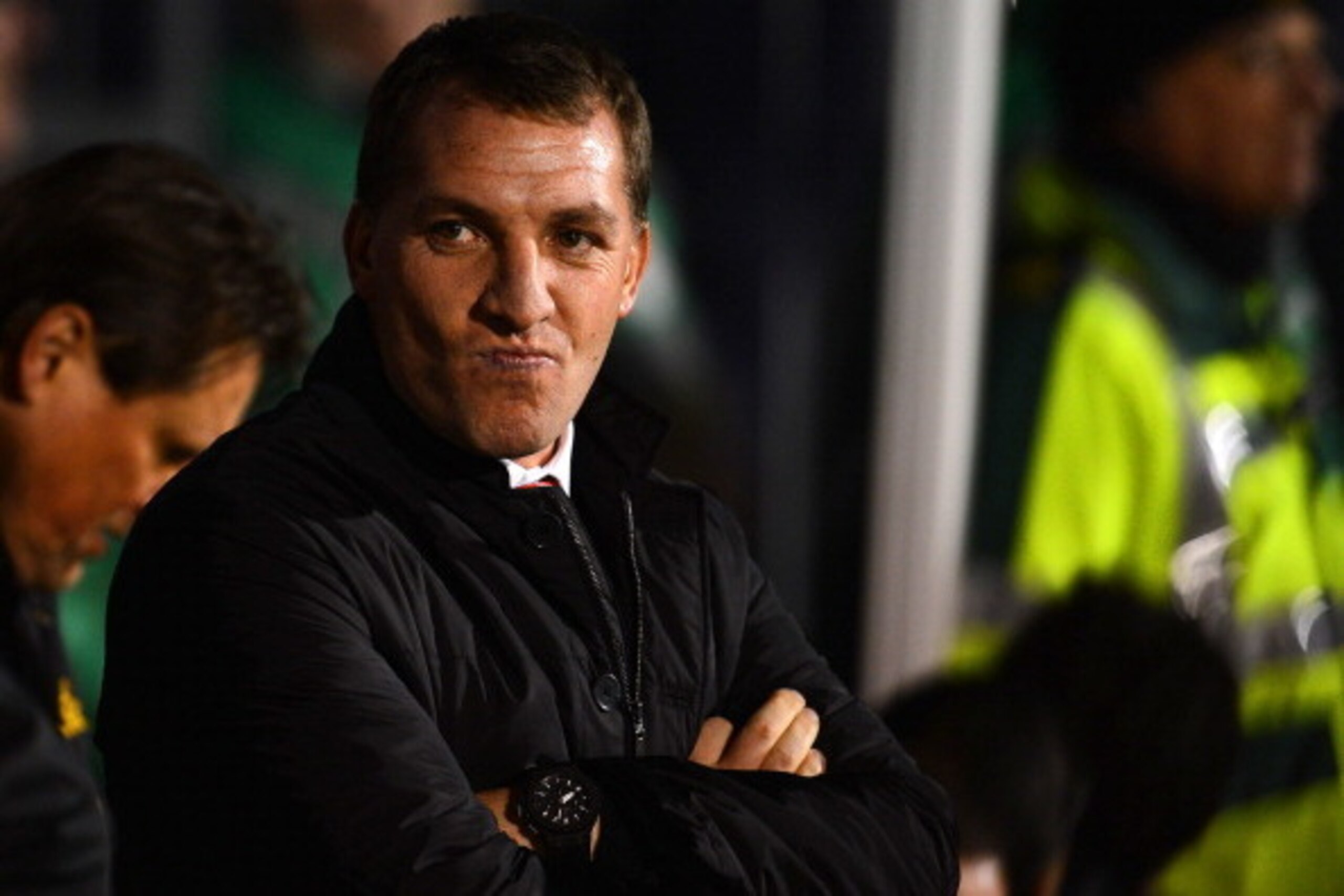 LONDON, ENGLAND - FEBRUARY 12:  Manager Brendan Rodgers of liverpool looks on during the Barclays Premier League match between Fulham and Liverpool at Craven Cottage on February 12, 2014 in London, England.  (Photo by Mike Hewitt/Getty Images)