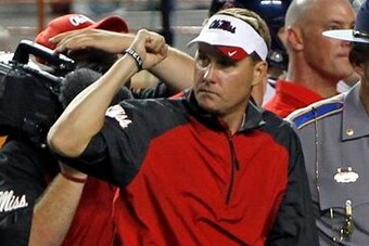 Ole Miss head coach Hugh Freeze