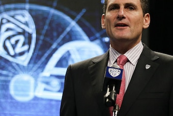 Pac-12 Commissioner Larry Scott