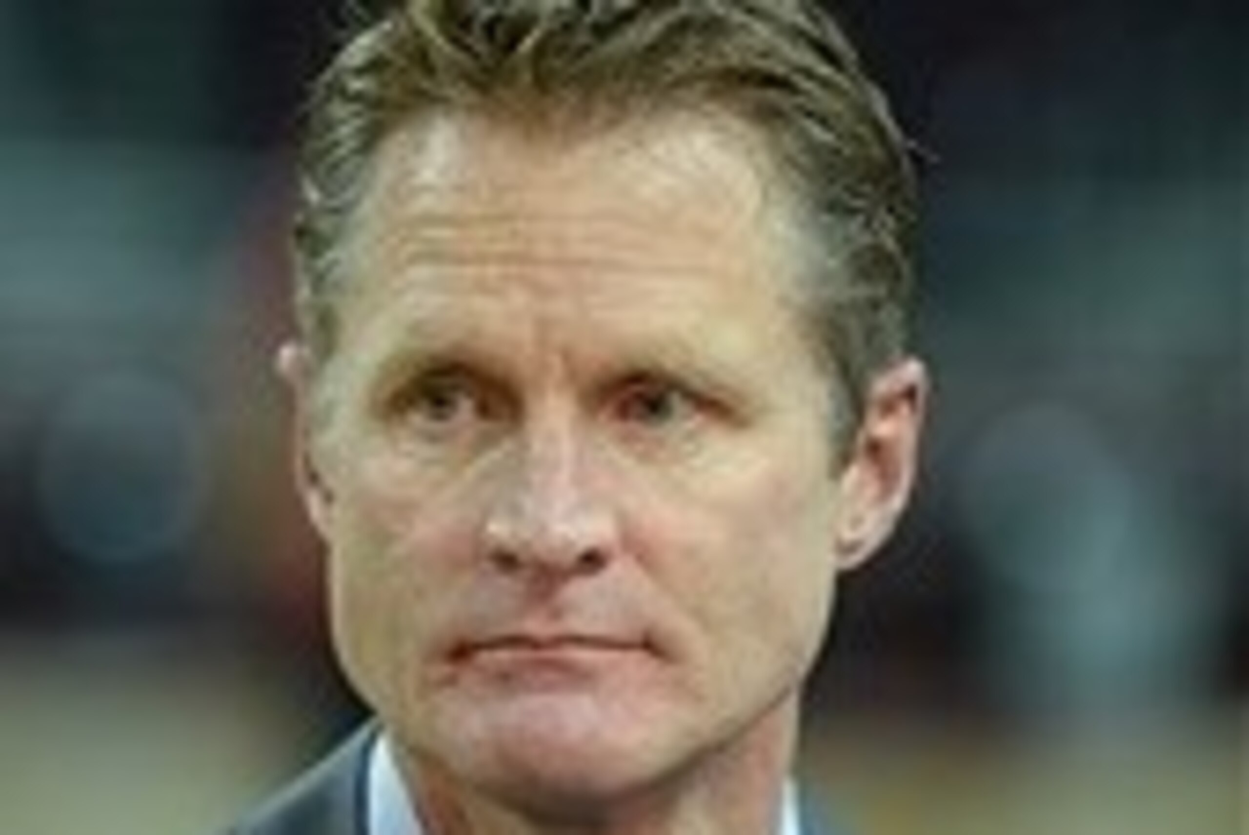 Feb 10, 2013; Los Angeles, CA, USA; Fox Sports broadcasters Steve Kerr during the NCAA basketball game between the Washington Huskies and the Southern California Trojans at the Galen Center. Mandatory Credit: Kirby Lee-USA TODAY Sports