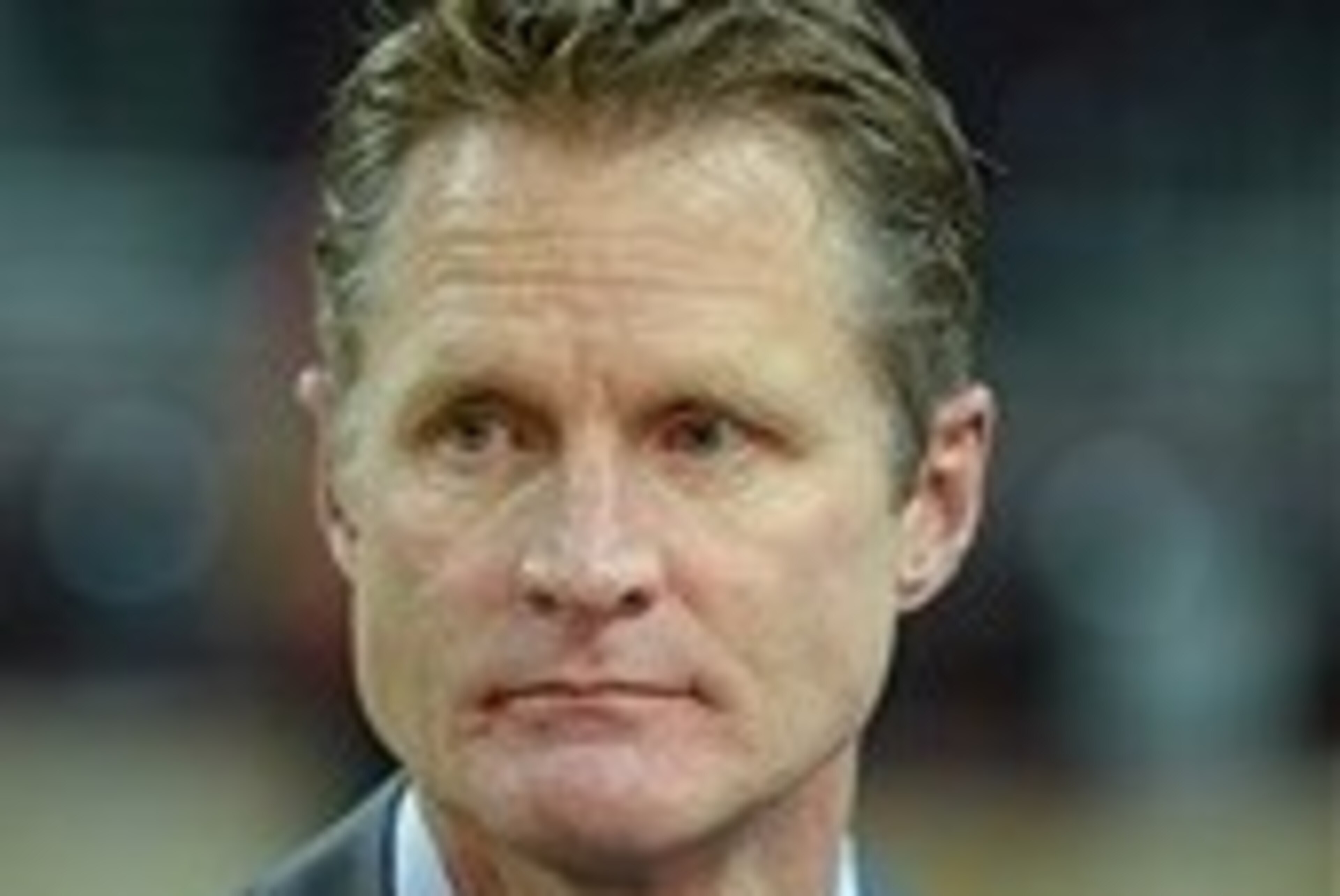 Feb 10, 2013; Los Angeles, CA, USA; Fox Sports broadcasters Steve Kerr during the NCAA basketball game between the Washington Huskies and the Southern California Trojans at the Galen Center. Mandatory Credit: Kirby Lee-USA TODAY Sports