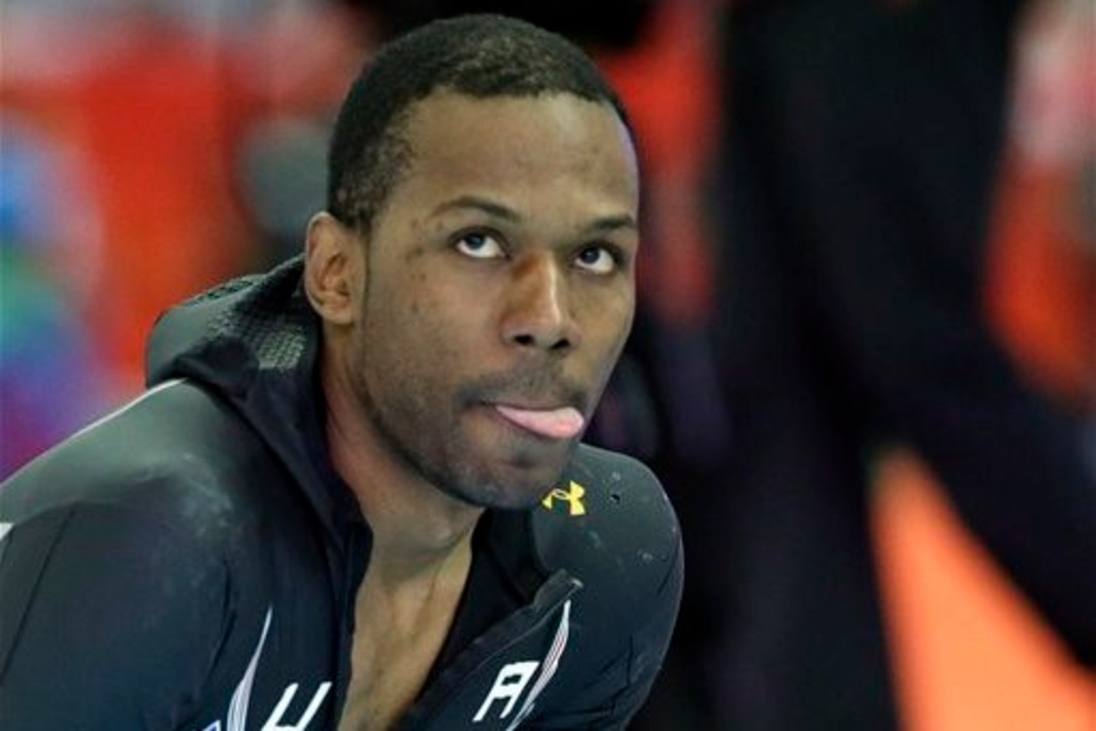 Davis seems as perplexed as everyone else at his performance in these Olympics. Davis seems as perplexed as everyone else at his performance in these Olympics.