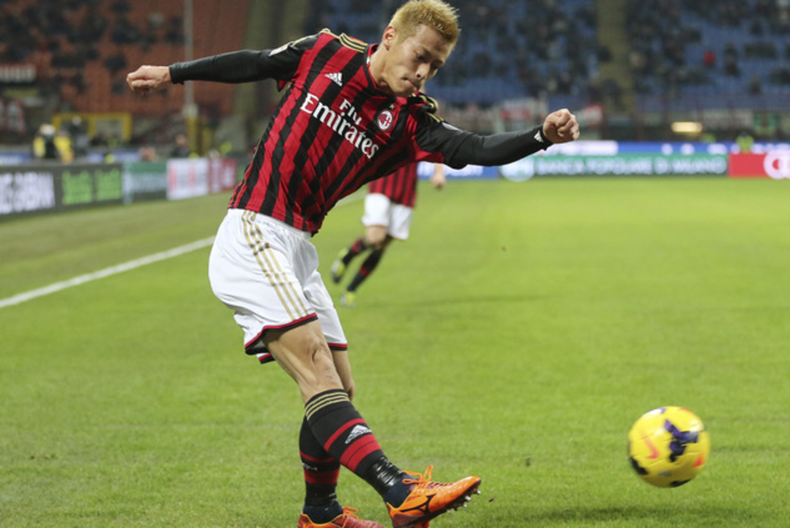 Honda still hasn't settled into his position.