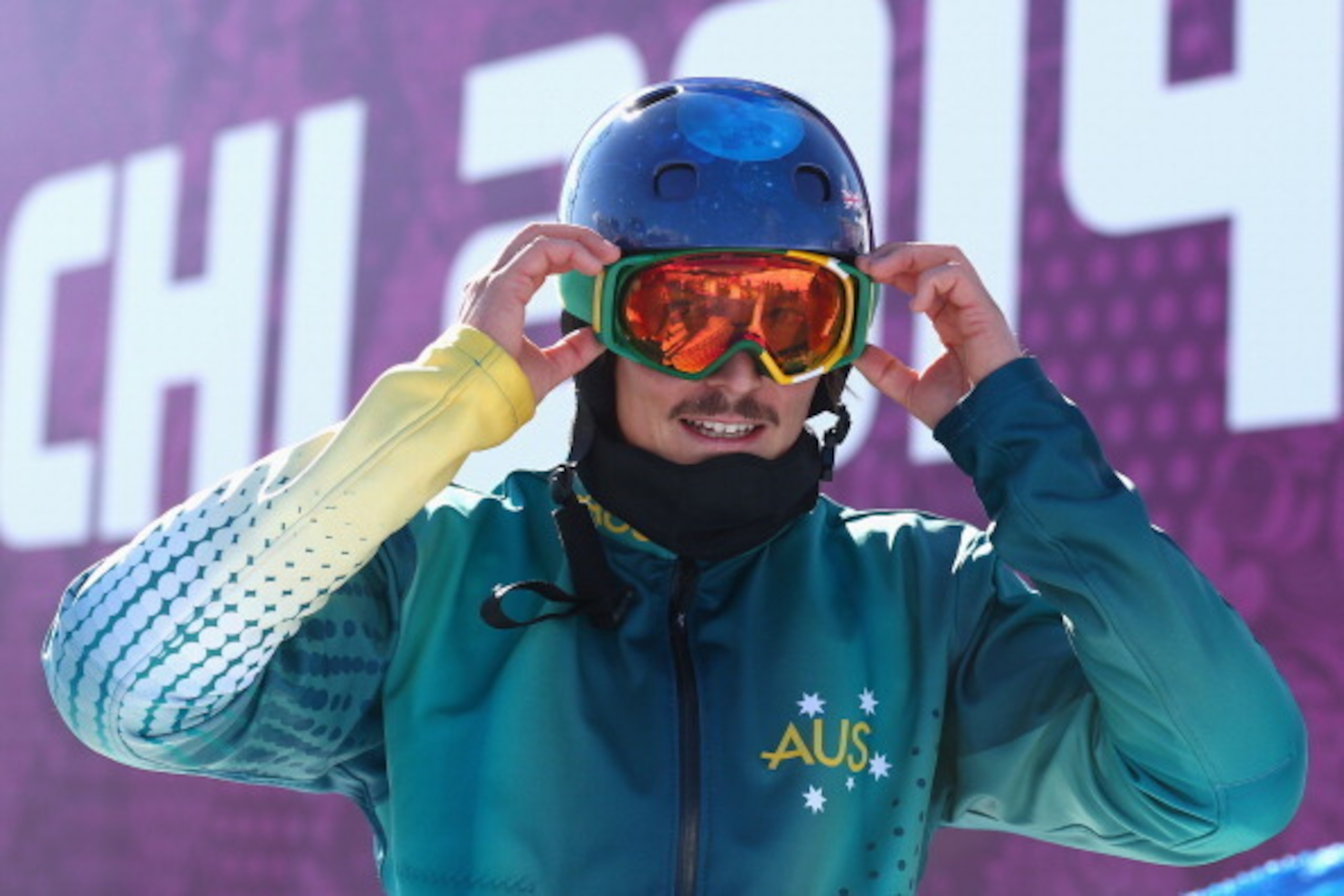 SOCHI, RUSSIA - FEBRUARY 15: Alex Pullin of Australia looks on during a Men's Snowboard Cross practice during day eight of the Sochi 2014 Winter Olympics at Rosa Khutor Extreme Park on February 15, 2014 in Sochi, Russia. (Photo by Cameron Spencer/Getty SOCHI, RUSSIA - FEBRUARY 15: Alex Pullin of Australia looks on during a Men's Snowboard Cross practice during day eight of the Sochi 2014 Winter Olympics at Rosa Khutor Extreme Park on February 15, 2014 in Sochi, Russia. (Photo by Cameron Spencer/Getty