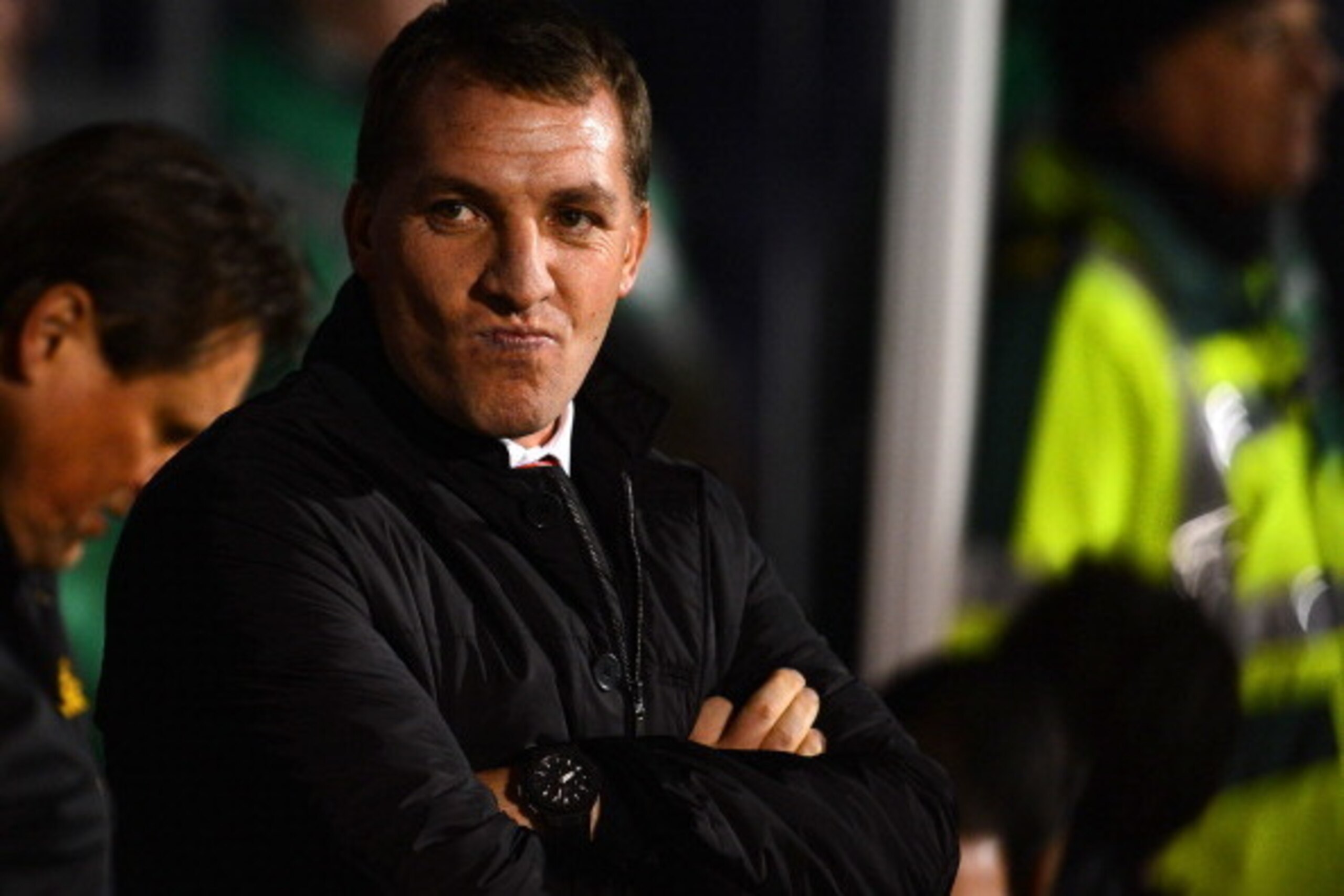 LONDON, ENGLAND - FEBRUARY 12:  Manager Brendan Rodgers of liverpool looks on during the Barclays Premier League match between Fulham and Liverpool at Craven Cottage on February 12, 2014 in London, England.  (Photo by Mike Hewitt/Getty Images)