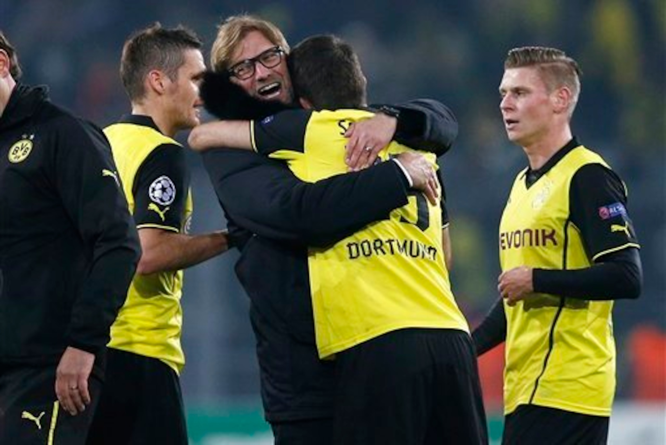 Klopp is very popular among his players.