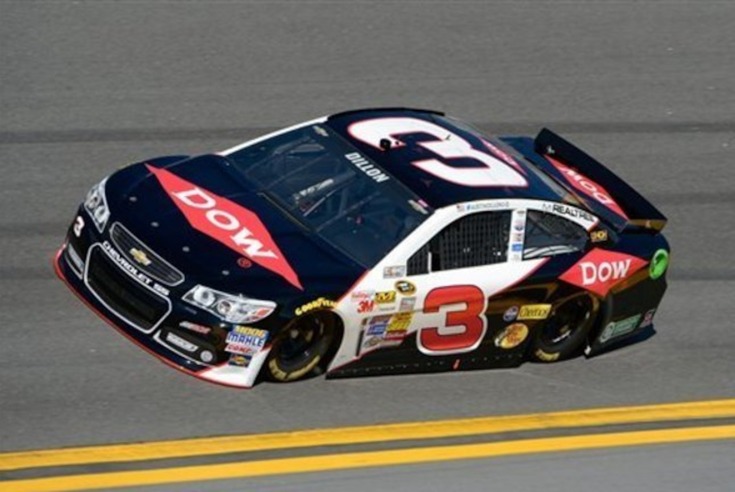 Dillon's No. 3 paint scheme is similar, but not the same as the one Dale Earnhardt's made famous. Dillon's No. 3 paint scheme is similar, but not the same as the one Dale Earnhardt's made famous.