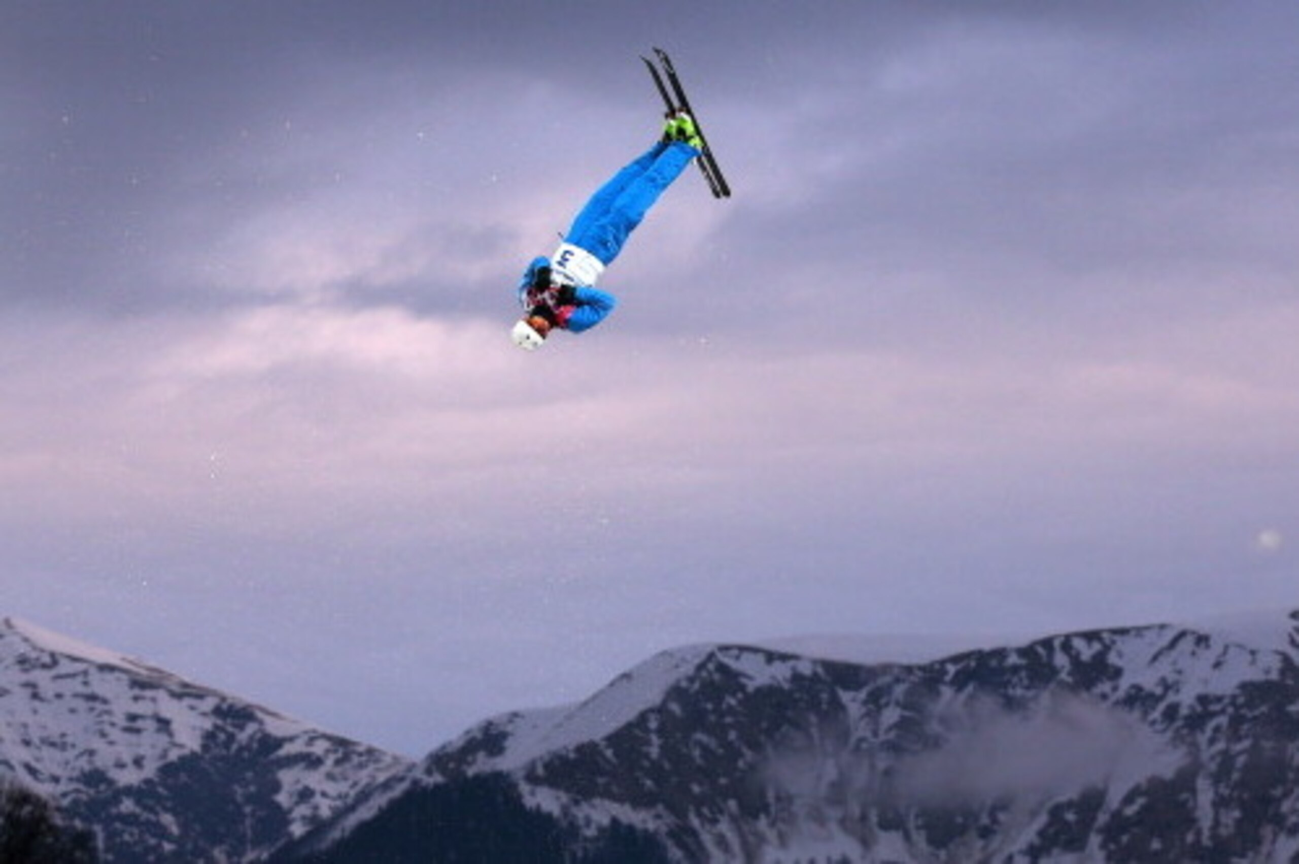 SOCHI, RUSSIA - FEBRUARY 17: Anton Kushnir of Belarus competes in the Freestyle Skiing Men's Aerials Qualification on day ten of the 2014 Winter Olympics at Rosa Khutor Extreme Park on February 17, 2014 in Sochi, Russia. (Photo by Cameron Spencer/Getty I SOCHI, RUSSIA - FEBRUARY 17: Anton Kushnir of Belarus competes in the Freestyle Skiing Men's Aerials Qualification on day ten of the 2014 Winter Olympics at Rosa Khutor Extreme Park on February 17, 2014 in Sochi, Russia. (Photo by Cameron Spencer/Getty I