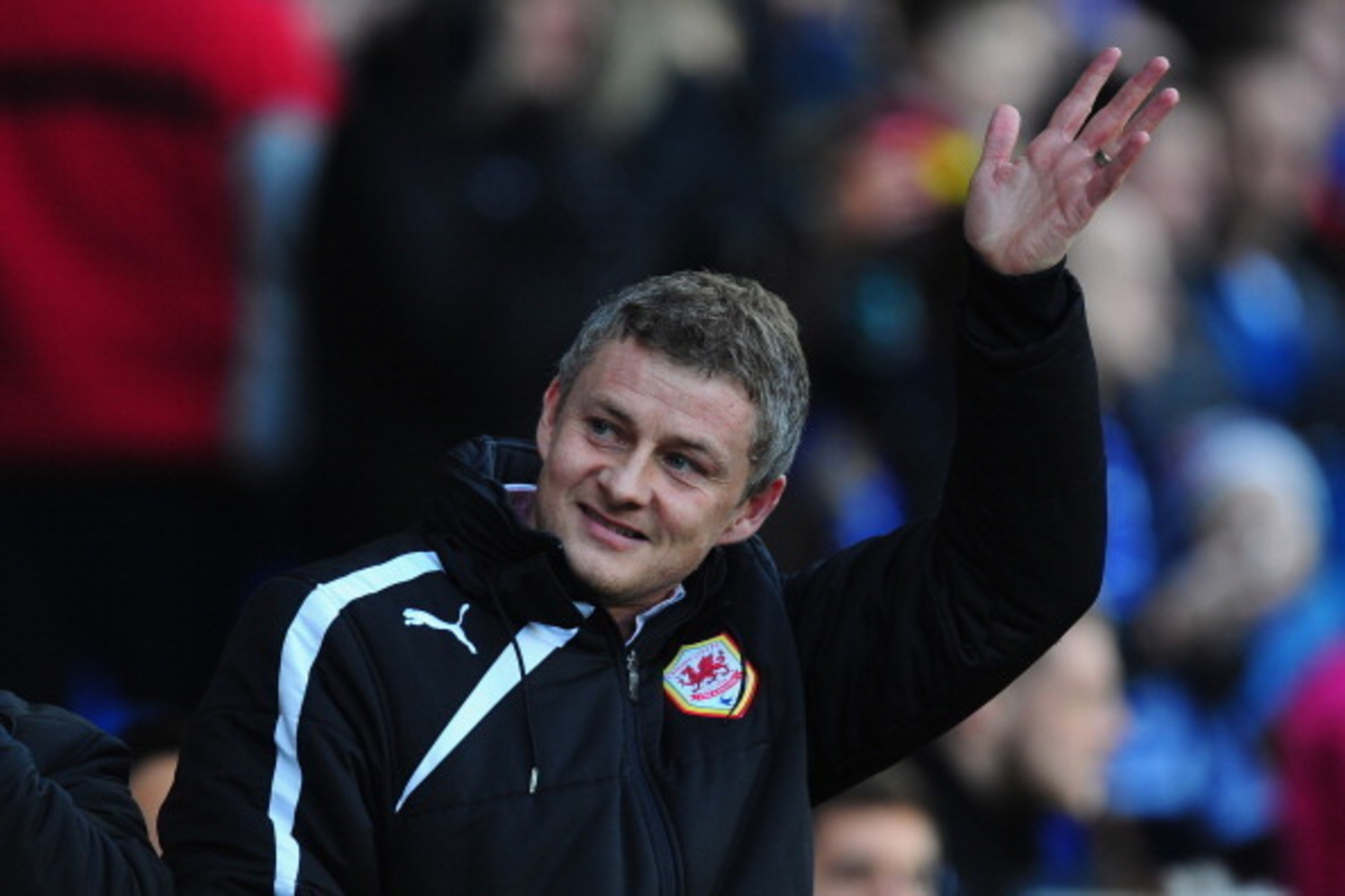 CARDIFF, WALES - FEBRUARY 15:  Cardiff manager Ole Gunnar Solskjaer looks on before the FA Cup Fifth Round match between Cardiff City and Wigan Athletic at Cardiff City Stadium on February 15, 2014 in Cardiff, Wales.  (Photo by Stu Forster/Getty Images)