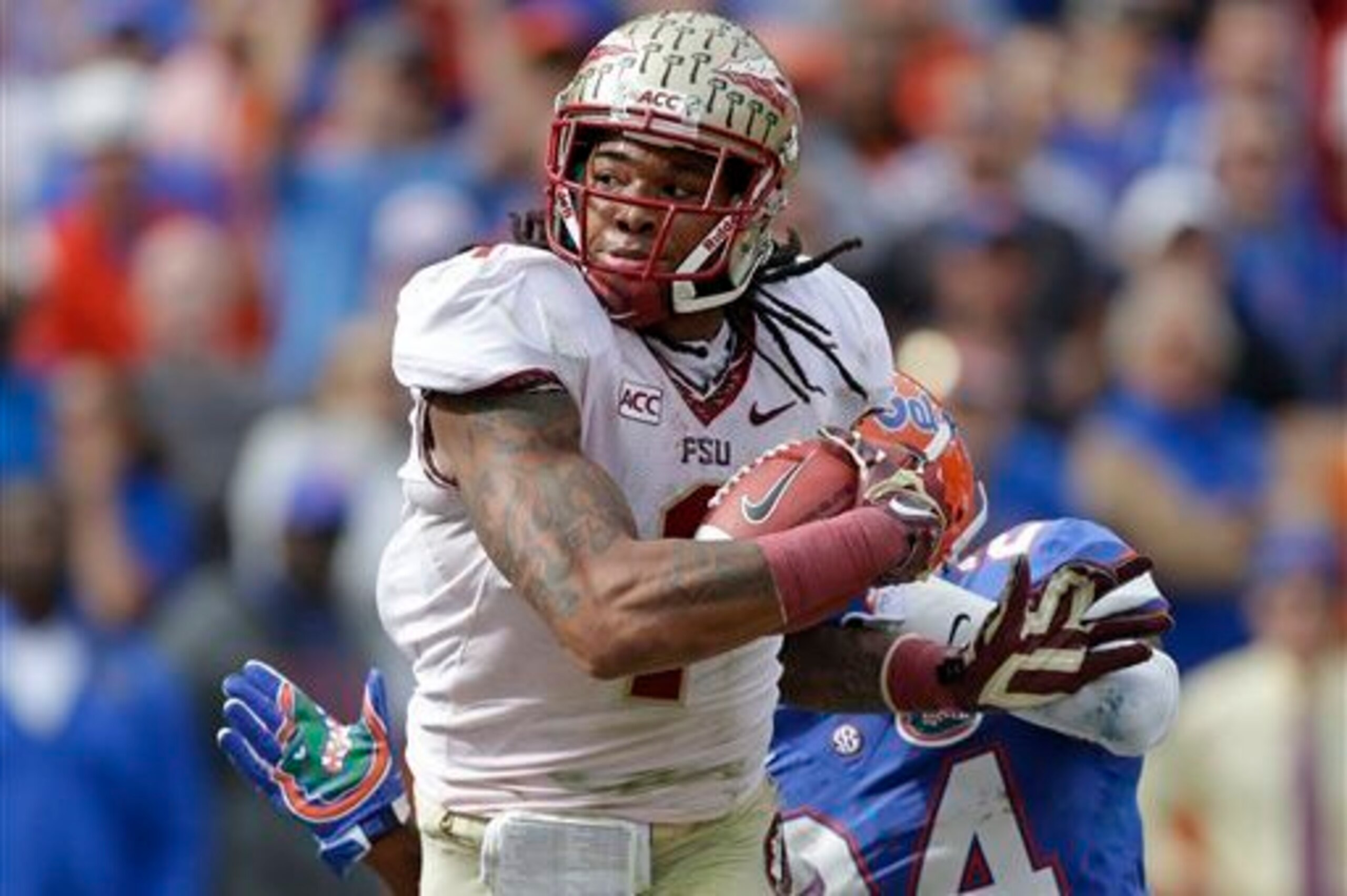 Kelvin Benjamin would be a good choice, if you wanted to go receiver at this slot.