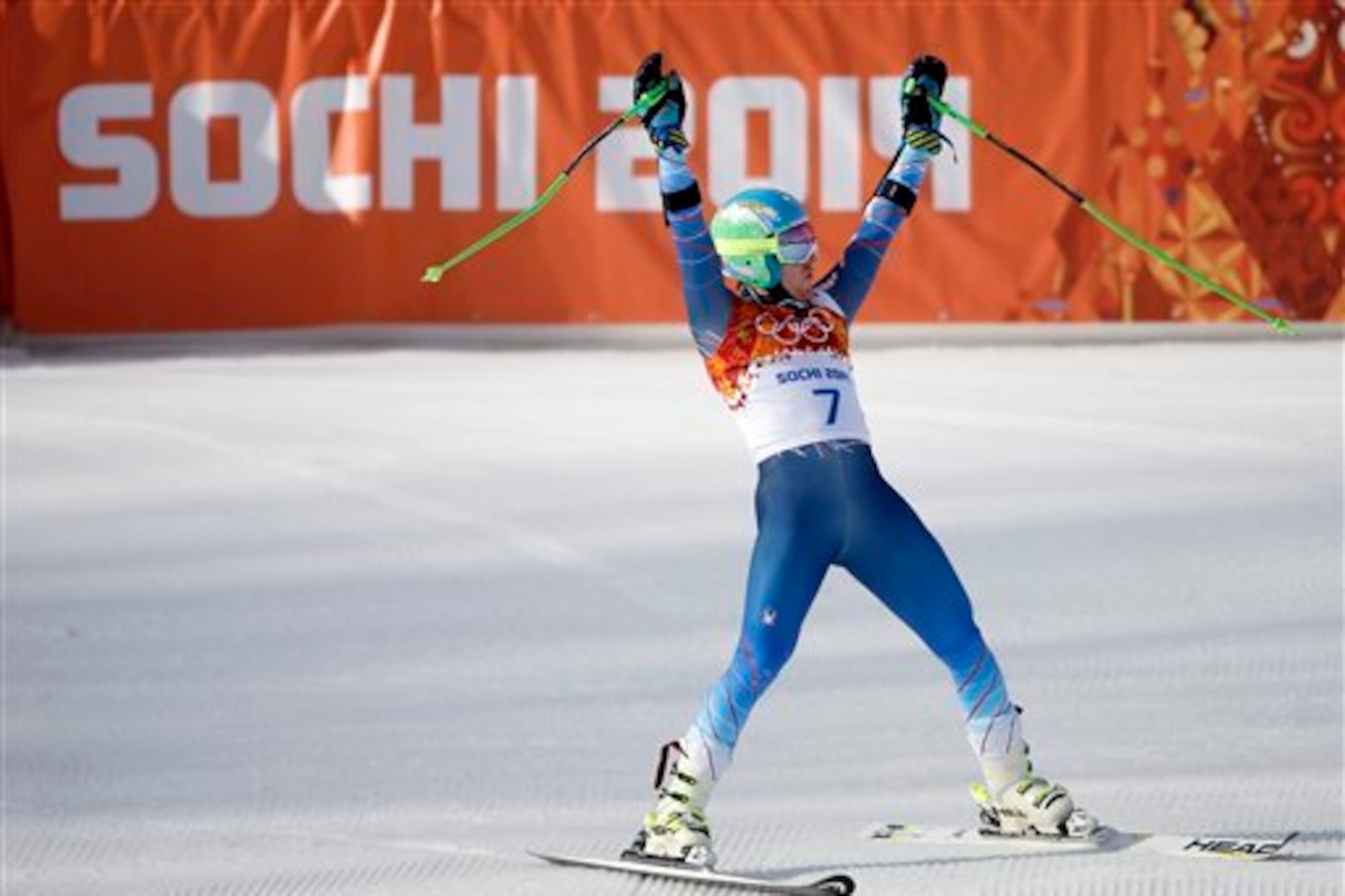 Ligety won Olympic gold at the third attempt.