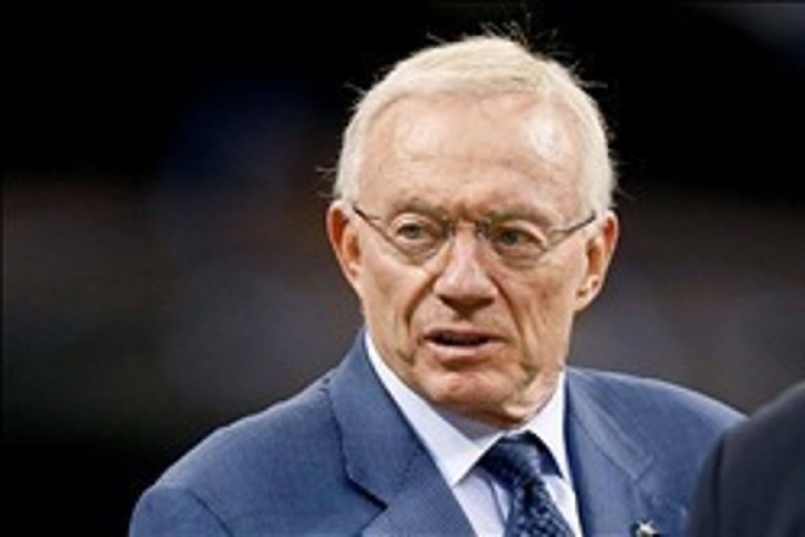 Nov 10, 2013; New Orleans, LA, USA; Dallas Cowboys owner Jerry Jones prior to a game against the New Orleans Saints at Mercedes-Benz Superdome. Mandatory Credit: Derick E. Hingle-USA TODAY Sports