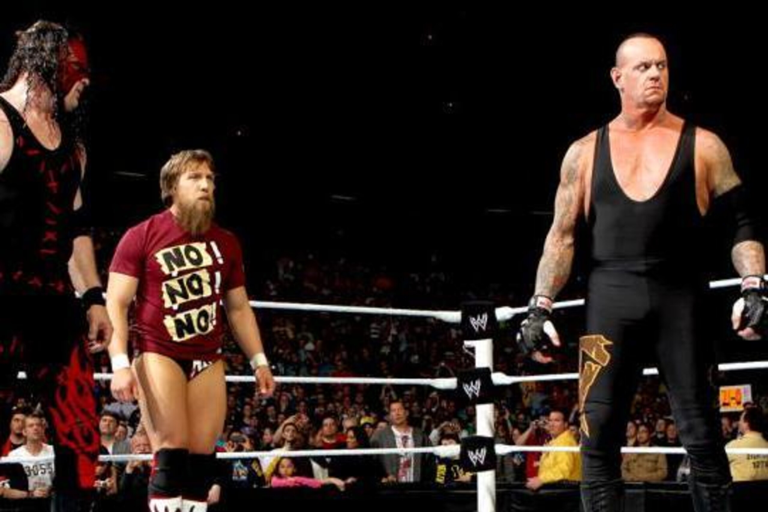 Daniel Bryan and Undertaker as partners.