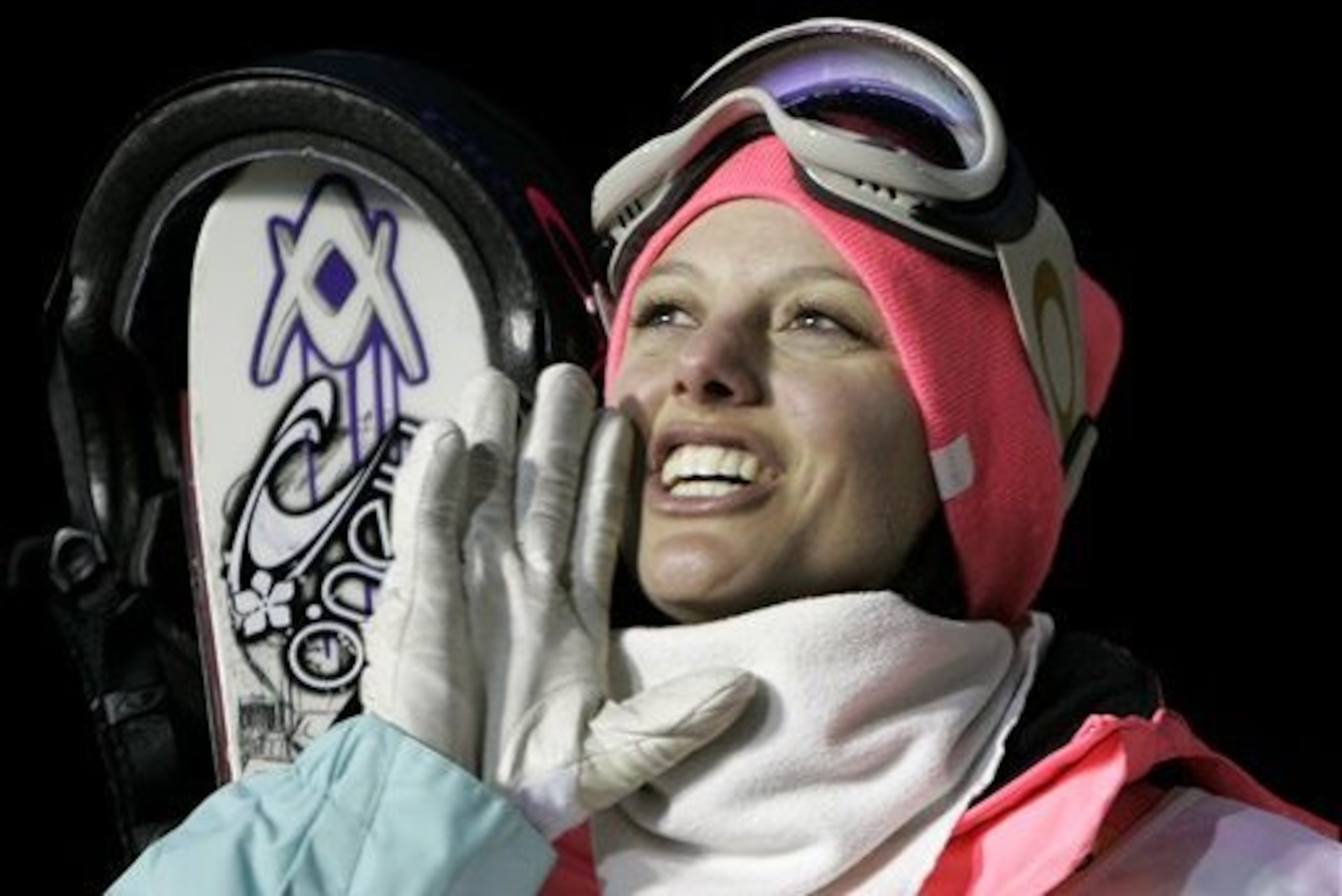 Switzerland's Virginie Faivre gives a world-wide shoutout about her sport.