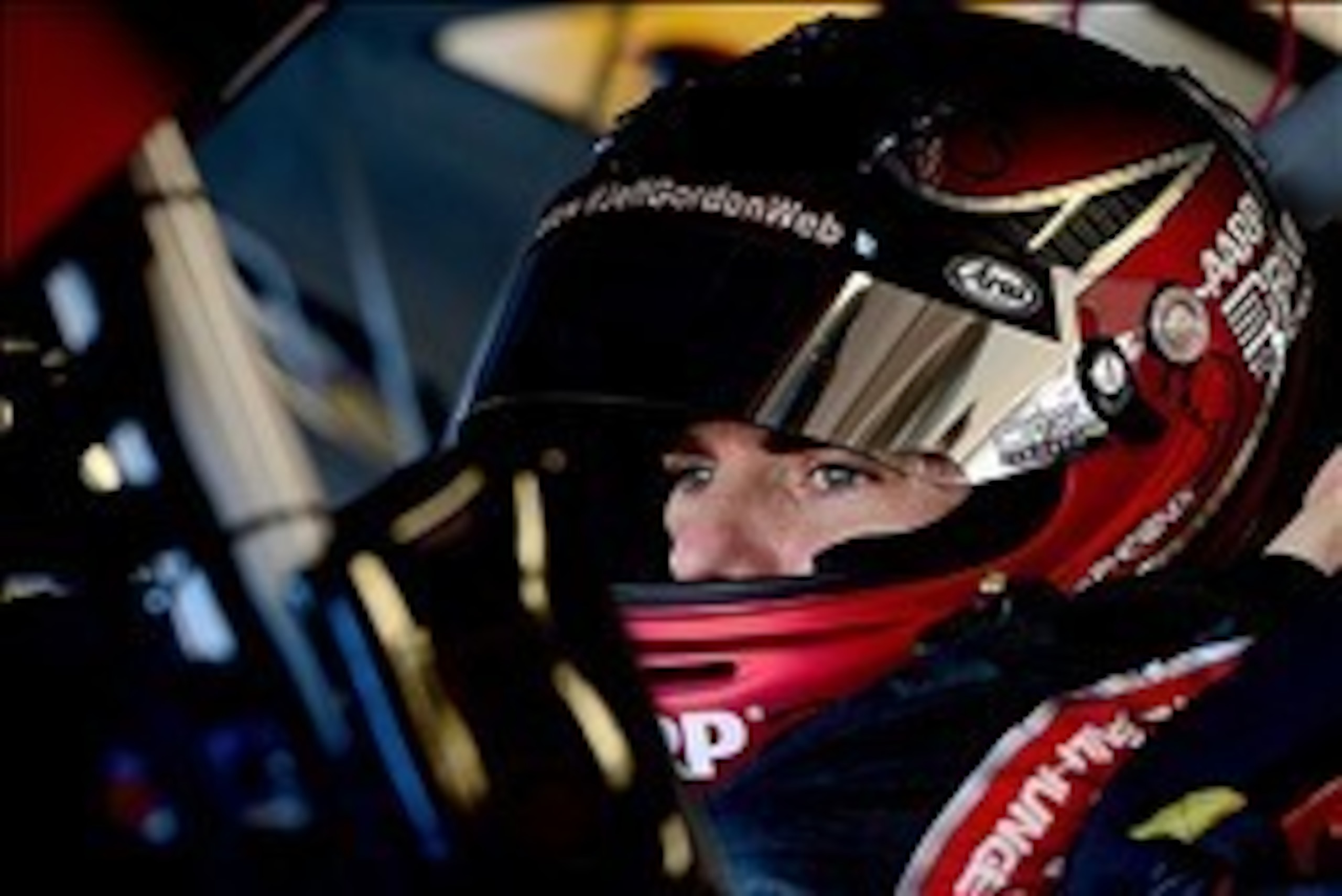 Feb 15, 2014; Daytona Beach, FL, USA; NASCAR Sprint Cup Series driver Jeff Gordon (24) sits in his car during practice for the Daytona 500 at Daytona International Speedway. Mandatory Credit: Jasen Vinlove-USA TODAY Sports